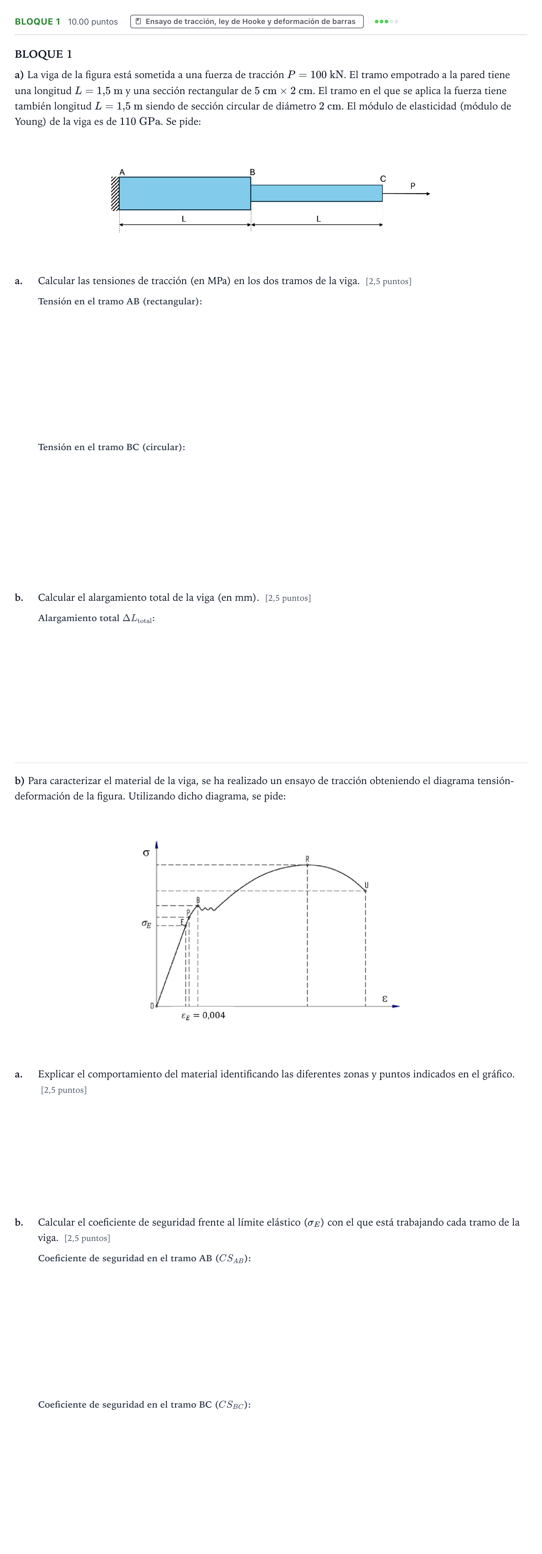 Enunciado: Bloque 1 · Tecnología e Ingeniería II PAU País Vasco Extraordinaria 2025