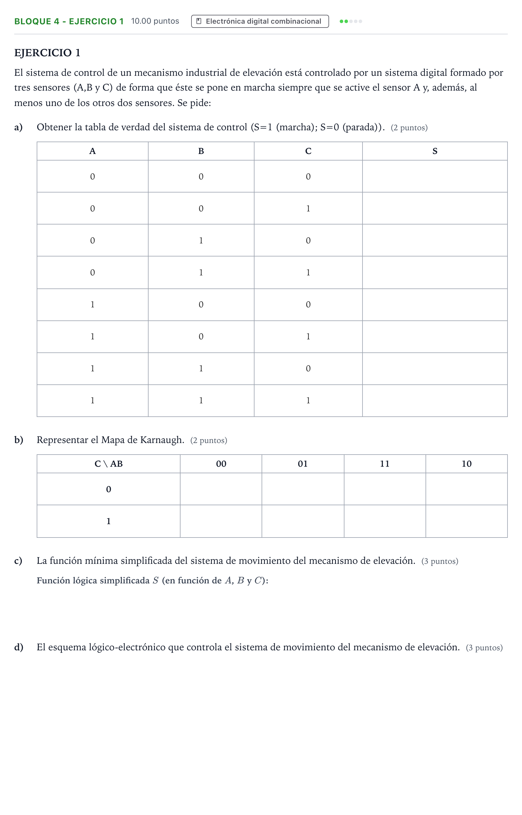 Enunciado: Bloque 4 - Ejercicio 1 · Tecnología e Ingeniería II PAU País Vasco Extraordinaria 2025