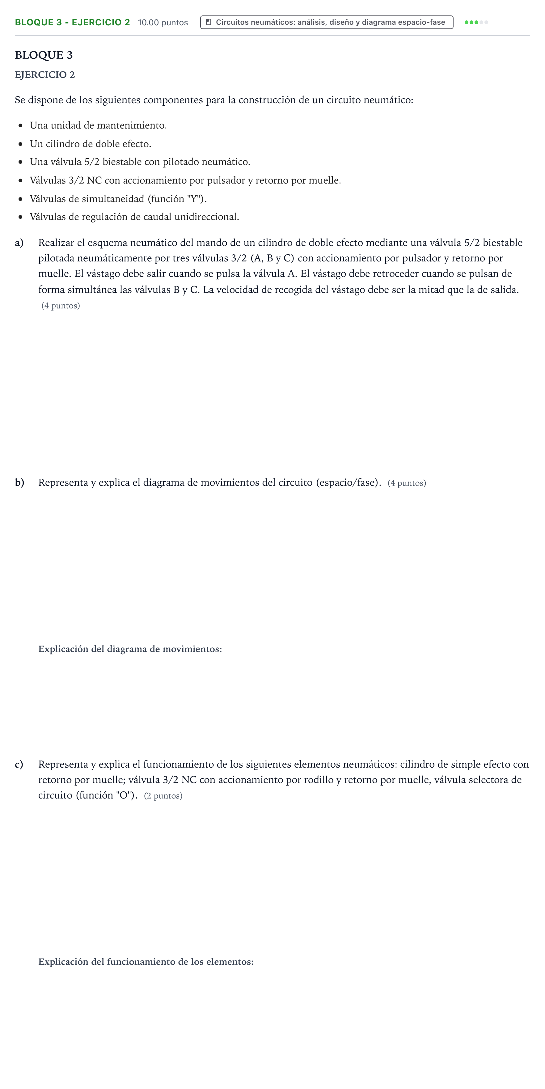 Enunciado: Bloque 3 - Ejercicio 2 · Tecnología e Ingeniería II PAU País Vasco Ordinaria 2025