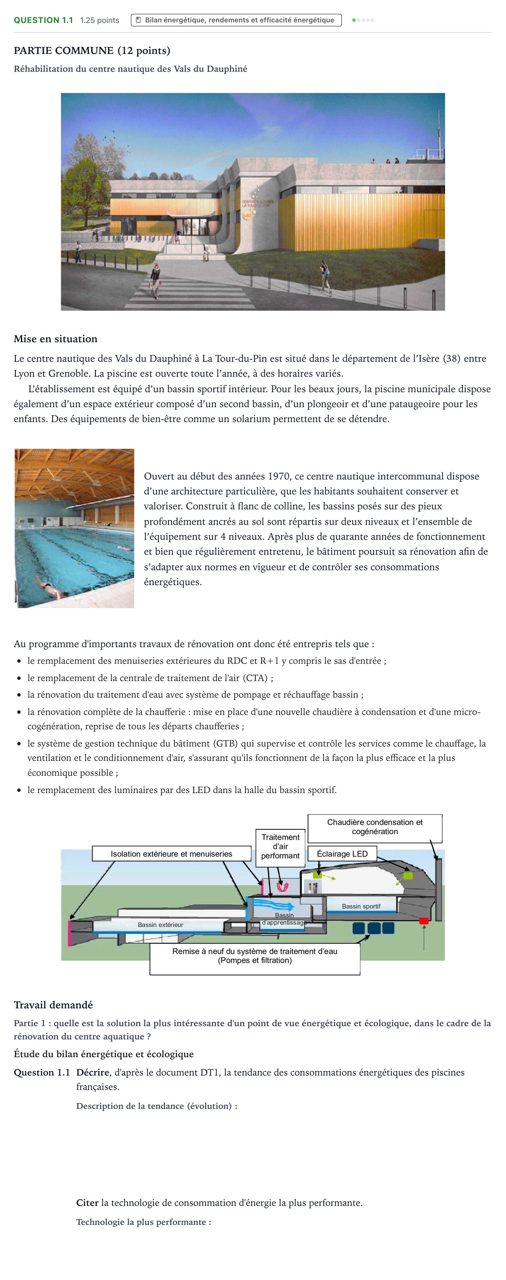 Énoncé: Question 1.1 · Bac STI2D Ingénierie, Innovation et Développement Durable Métropole Candidat libre - AC 2021