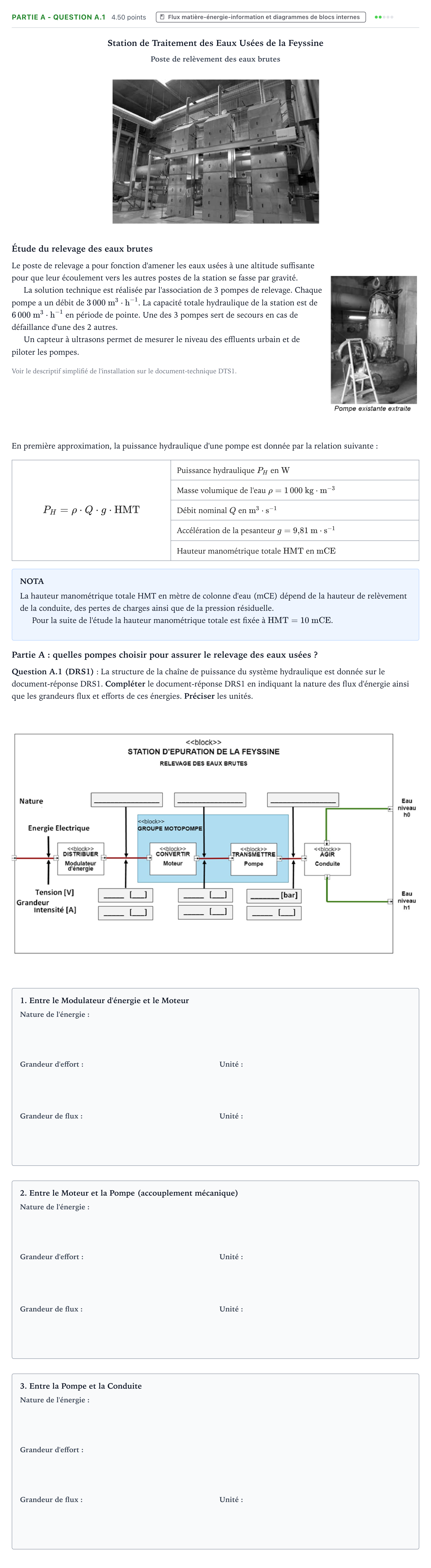 Énoncé: Partie A - Question A.1 · Bac STI2D Ingénierie, Innovation et Développement Durable Métropole remplacement - EE 2025
