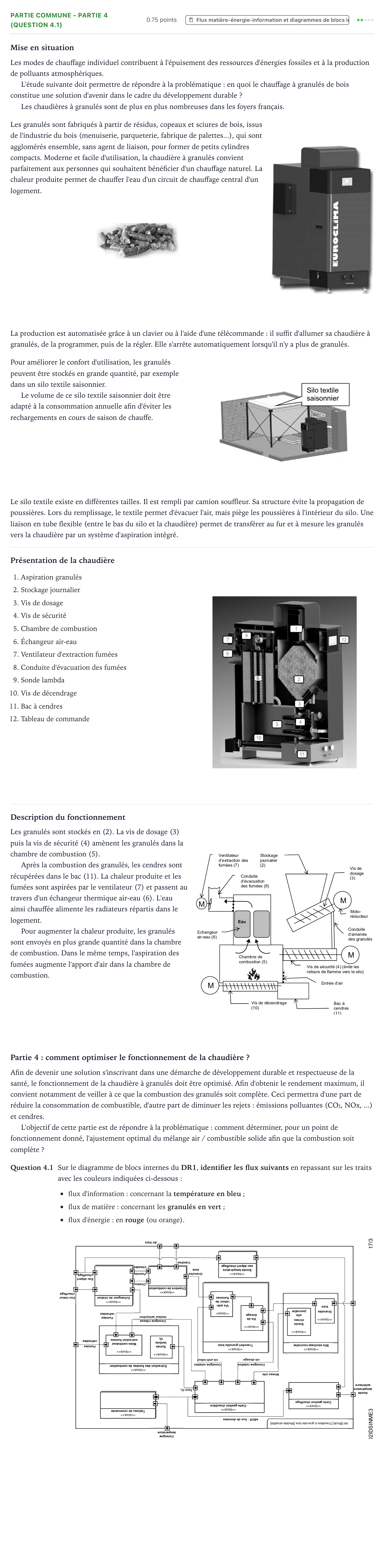 Énoncé: Partie commune - Partie 4 (Question 4.1) · Bac STI2D Ingénierie, Innovation et Développement Durable Métropole remplacement - SIN 2021