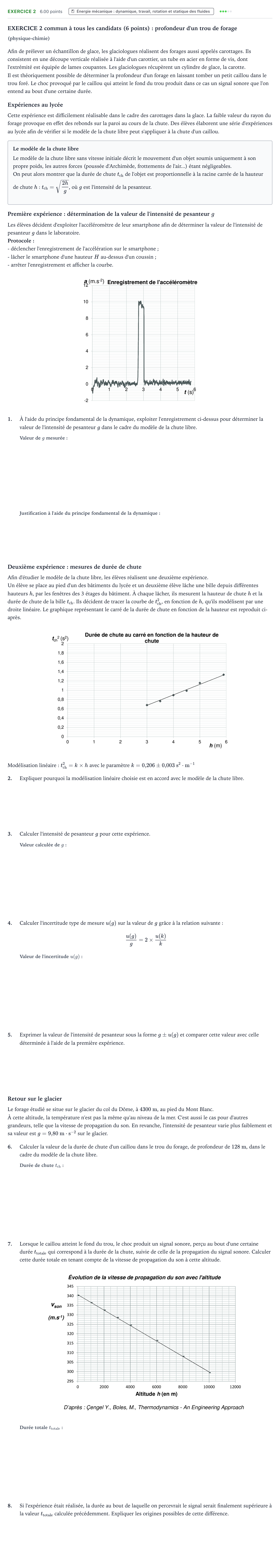 Énoncé: Exercice 2 · Bac STI2D Physique-Chimie et Mathématiques Métropole Candidat libre remplacement 2021