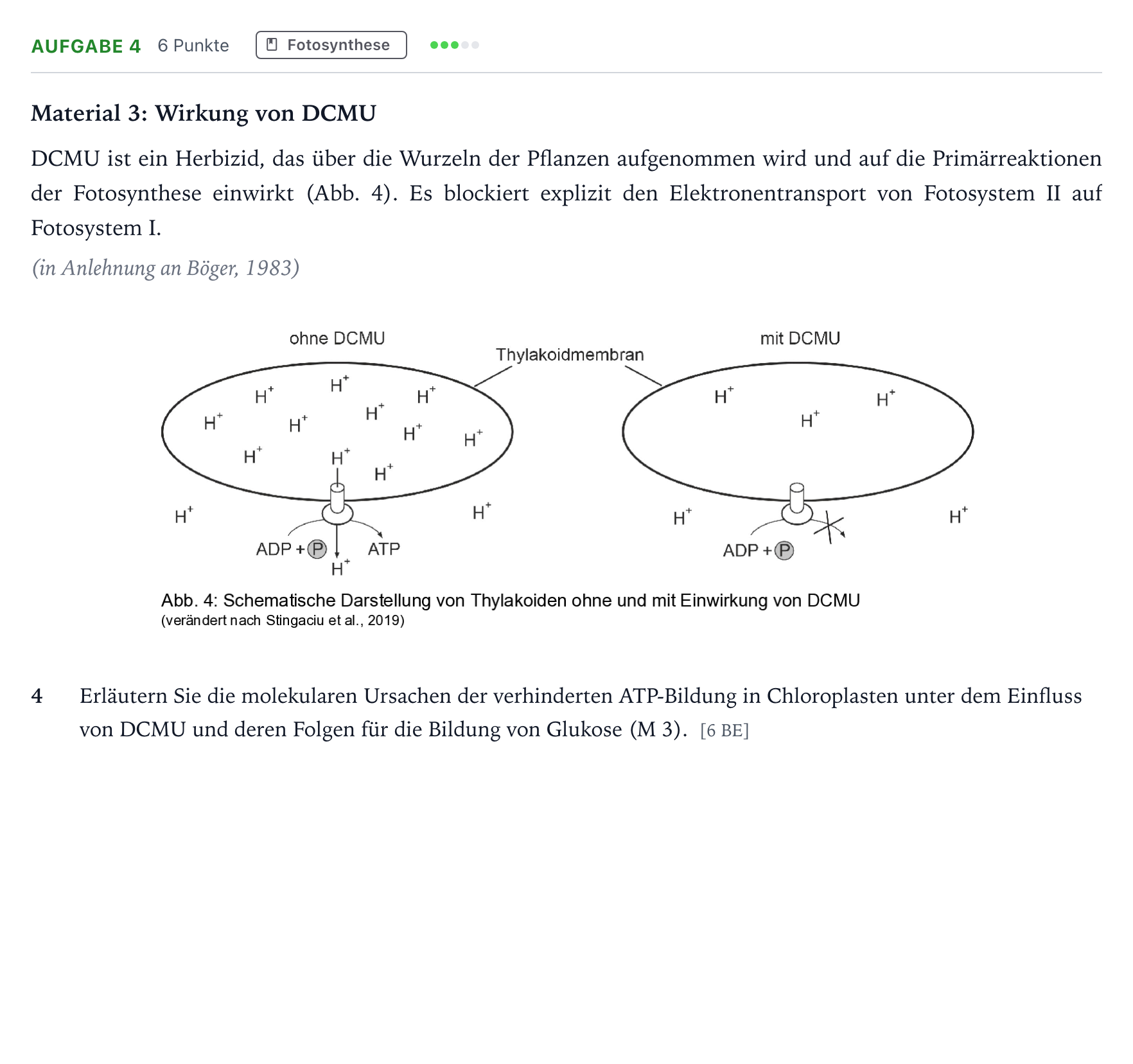 Aufgabenstellung: Aufgabe 4 · Abitur NRW Biologie LK · Herbizide-EN 2025