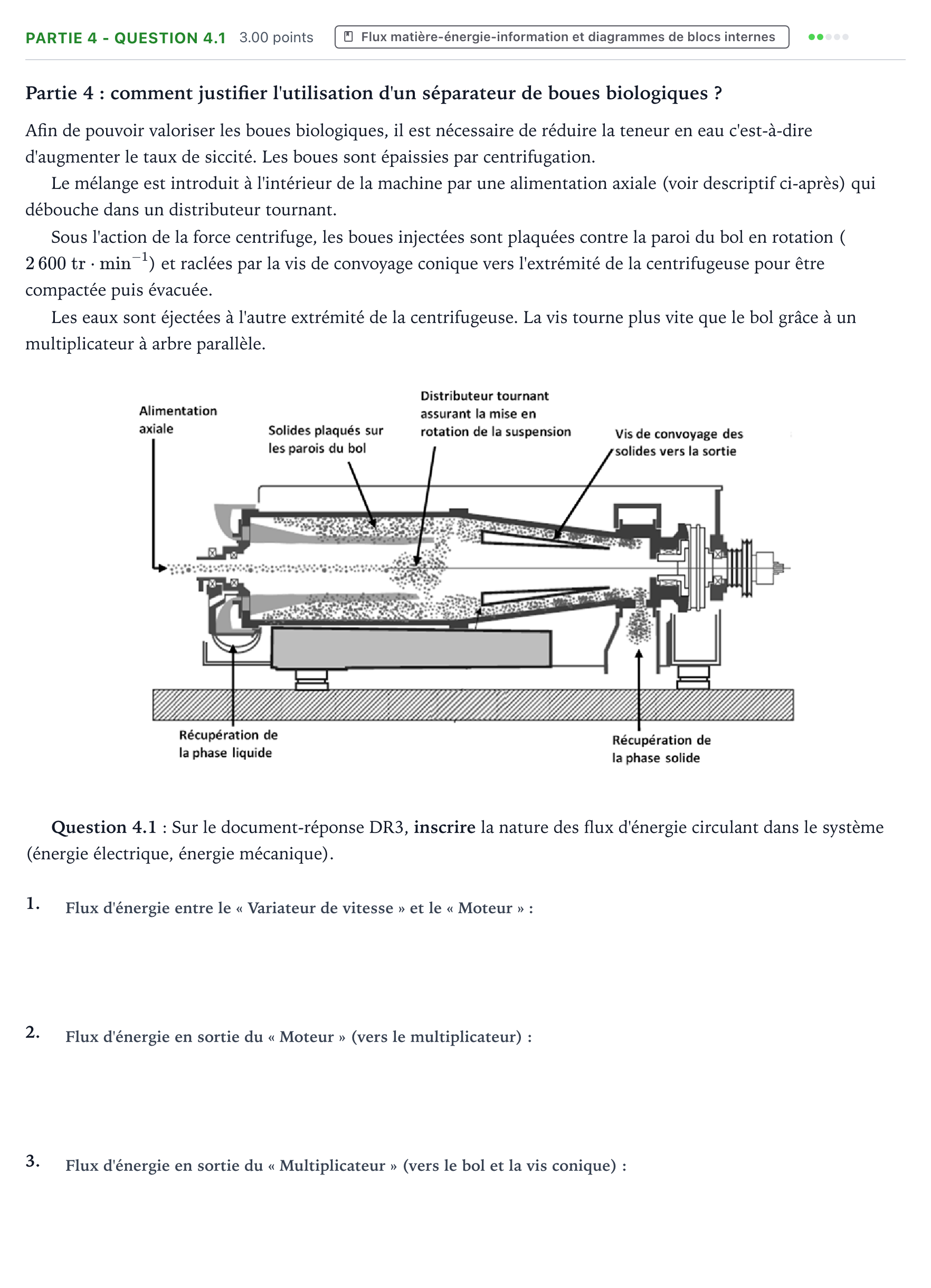 Énoncé: Partie 4 - Question 4.1 · Bac STI2D Ingénierie, Innovation et Développement Durable Métropole remplacement - SIN 2025