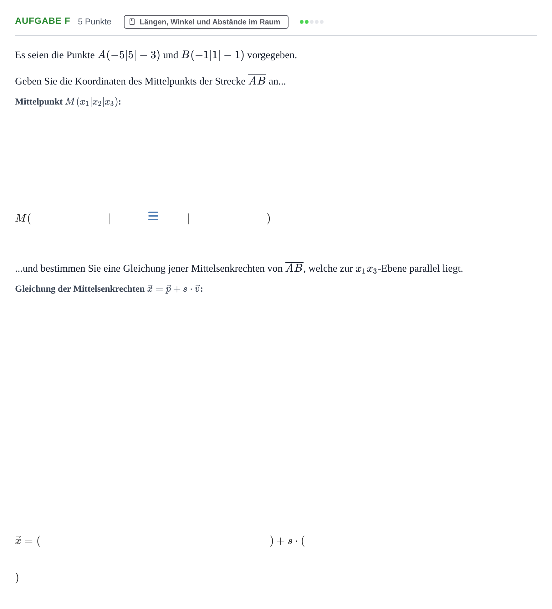 Aufgabenstellung: Aufgabe f · Abitur NRW Mathematik LK · Haupttermin · GTR · Weiterbildungsk 2022