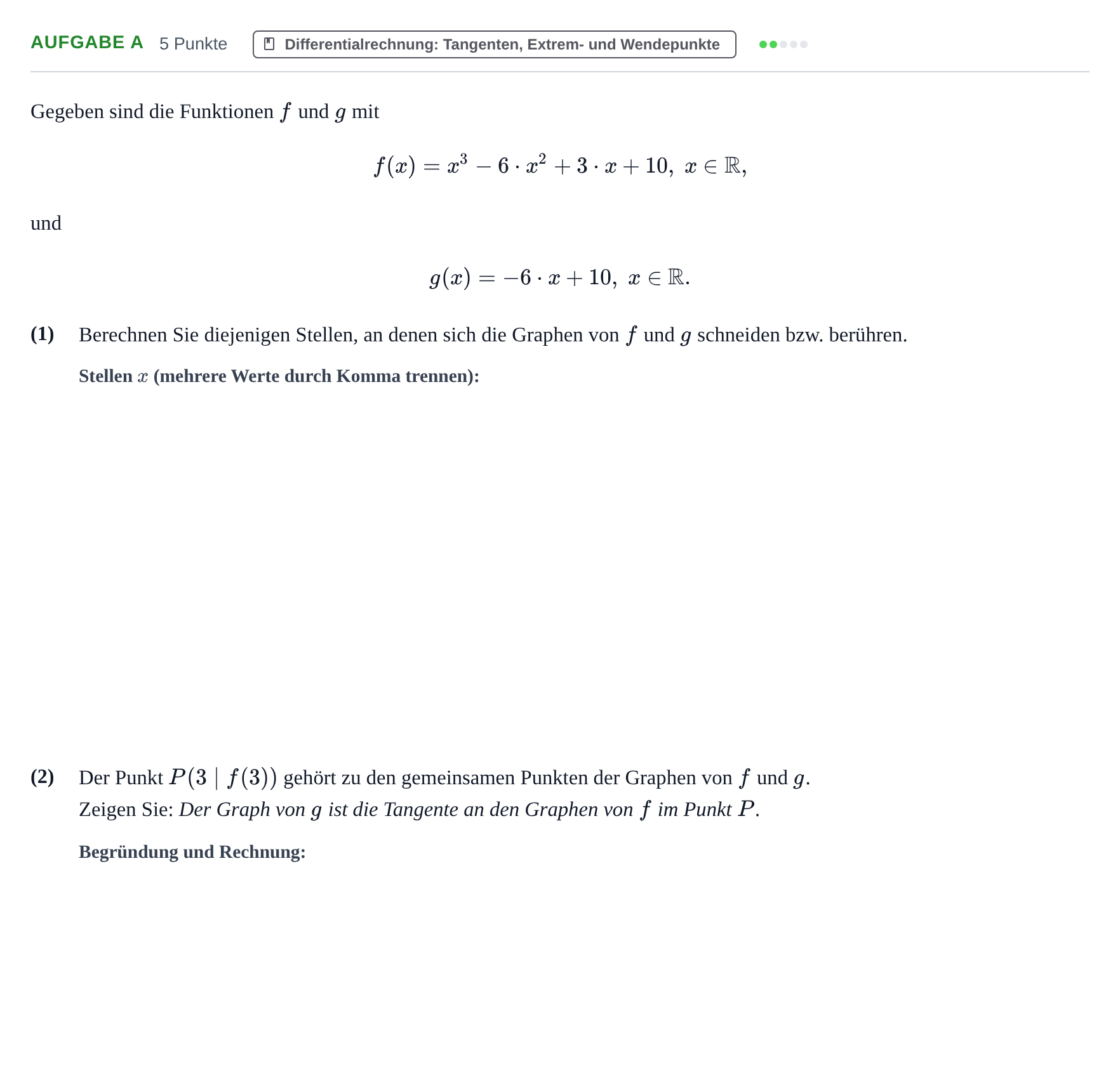Aufgabenstellung: Aufgabe a · Abitur NRW Mathematik GK · Haupttermin · GTR · Weiterbildungsk 2023