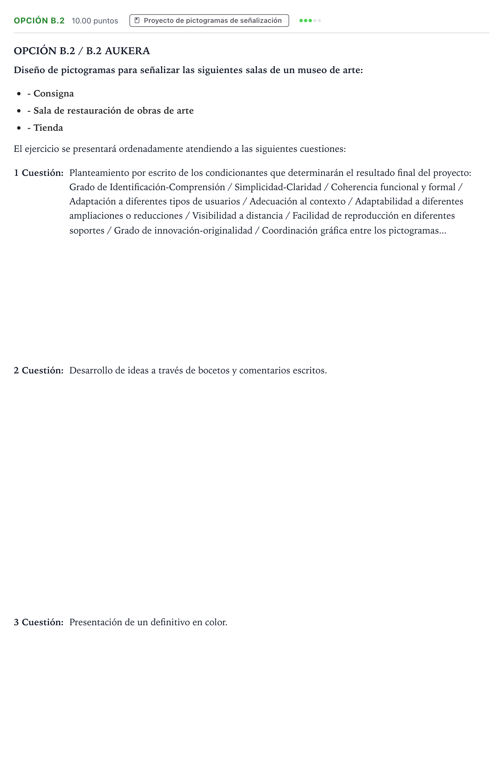 Enunciado: Opción B.2 · Diseño PAU País Vasco Ordinaria 2024