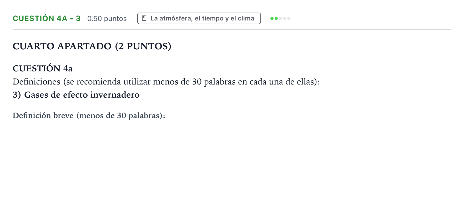 Enunciado: Cuestión 4a - 3 · Geología y Ciencias Ambientales PAU País Vasco Extraordinaria 2024