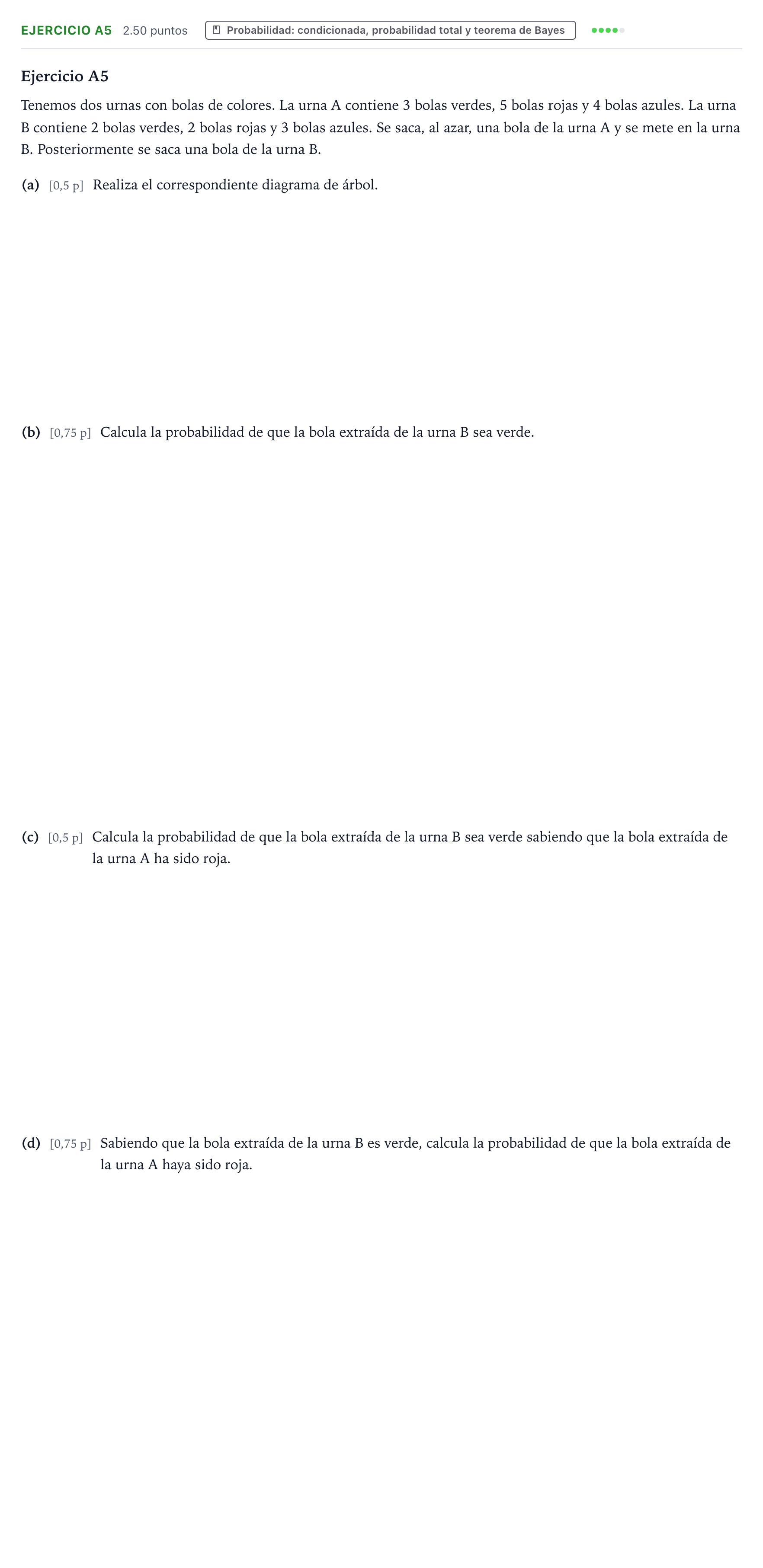 Enunciado: Ejercicio A5 · Matemáticas II PAU País Vasco Ordinaria 2024