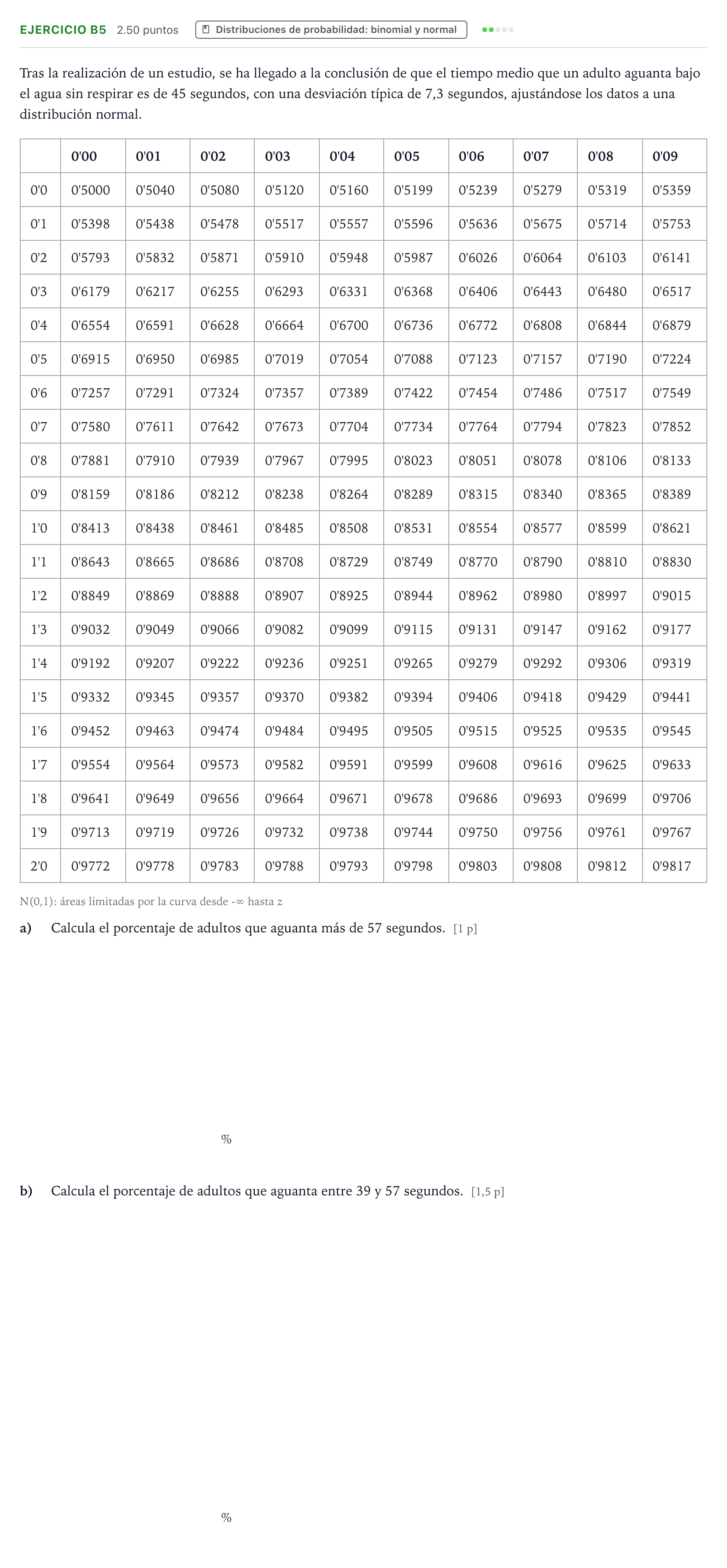 Enunciado: Ejercicio B5 · Matemáticas II PAU País Vasco Ordinaria 2024