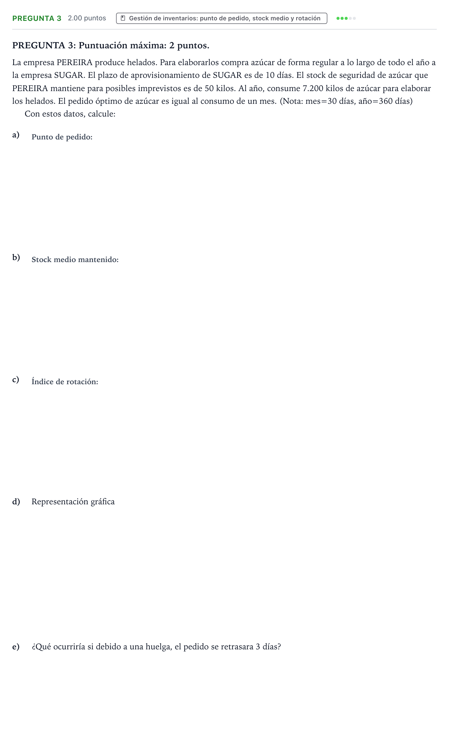 Enunciado: Pregunta 3 · Empresa y Diseño de Modelos de Negocio PAU País Vasco Ordinaria 2022