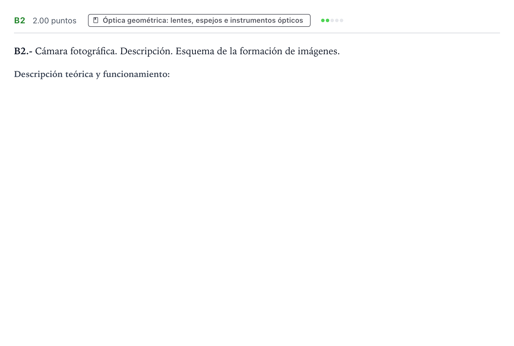 Enunciado: Ejercicio B2 · Física PAU País Vasco Extraordinaria 2021