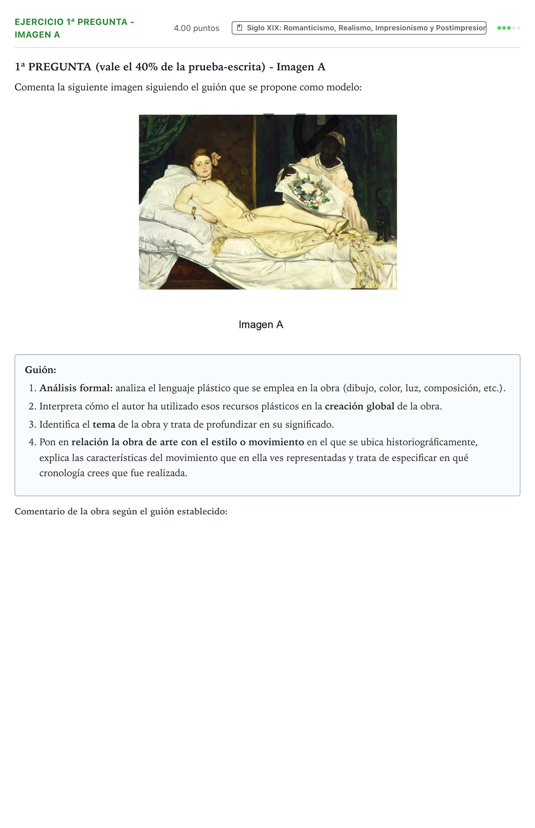 Enunciado: Ejercicio 1ª Pregunta - Imagen A · Fundamentos Artísticos PAU País Vasco Ordinaria 2021