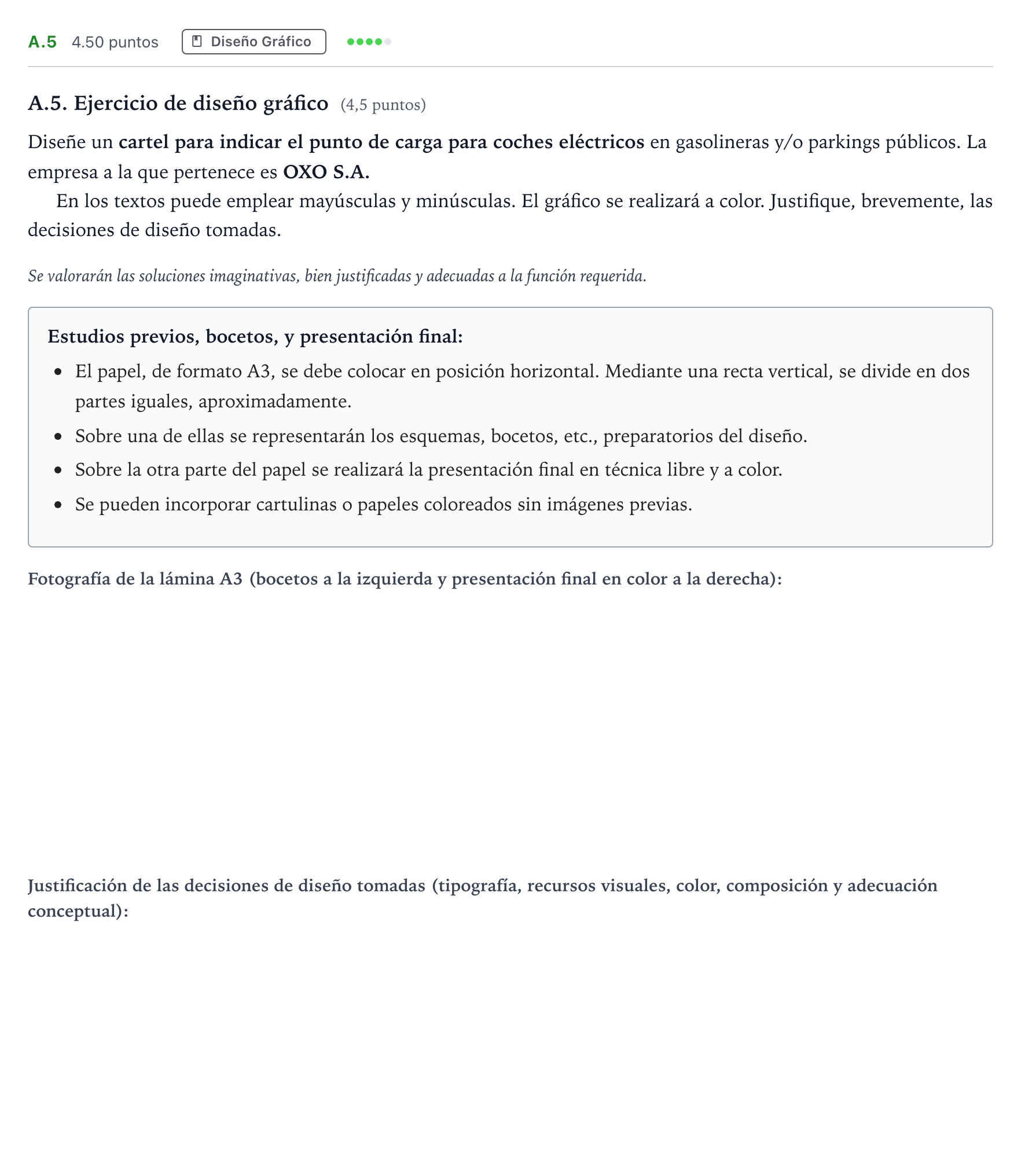 Enunciado: Ejercicio A.5 · Diseño PAU Madrid Modelo 2021