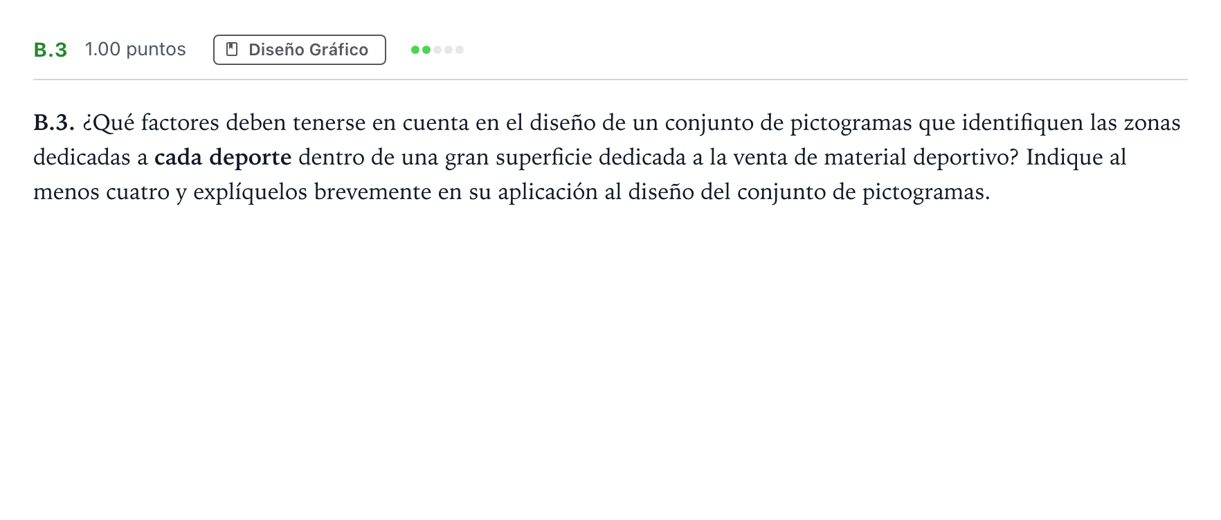Enunciado: Ejercicio B.3 · Diseño PAU Madrid Ordinaria 2021