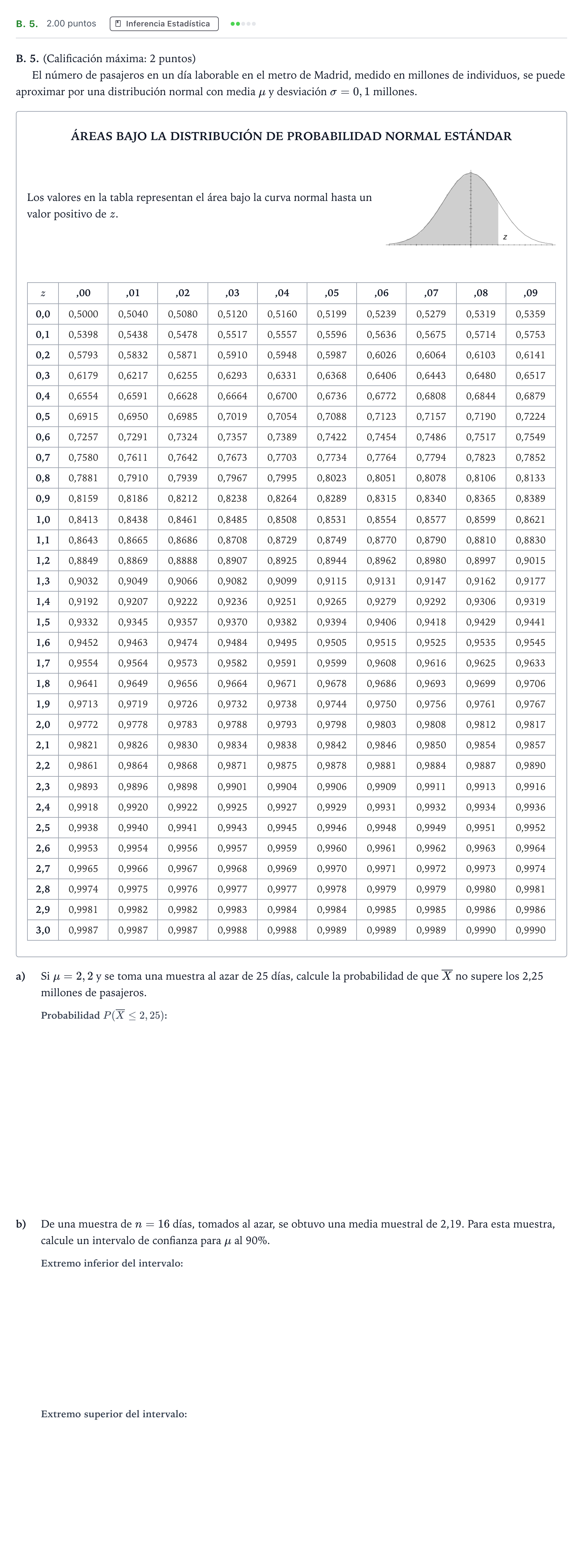 Enunciado: Ejercicio B. 5. · Matemáticas aplicadas a las Ciencias Sociales II PAU Madrid Extraordinaria Coincidencias 2021