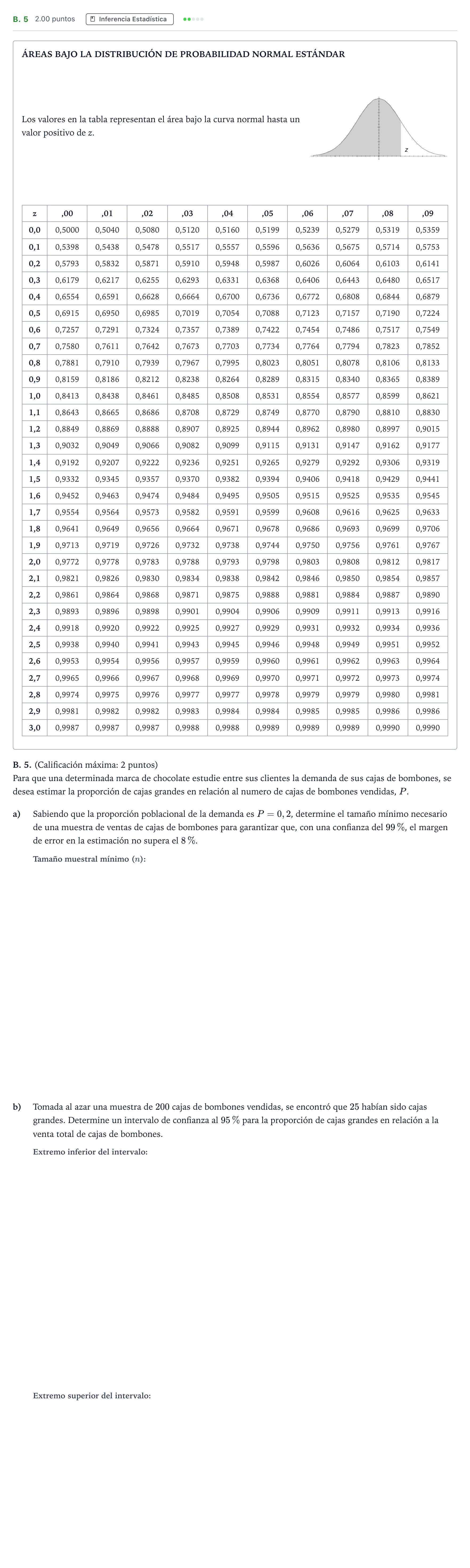 Enunciado: Ejercicio B. 5 · Matemáticas aplicadas a las Ciencias Sociales II PAU Madrid Ordinaria Coincidencias 2021
