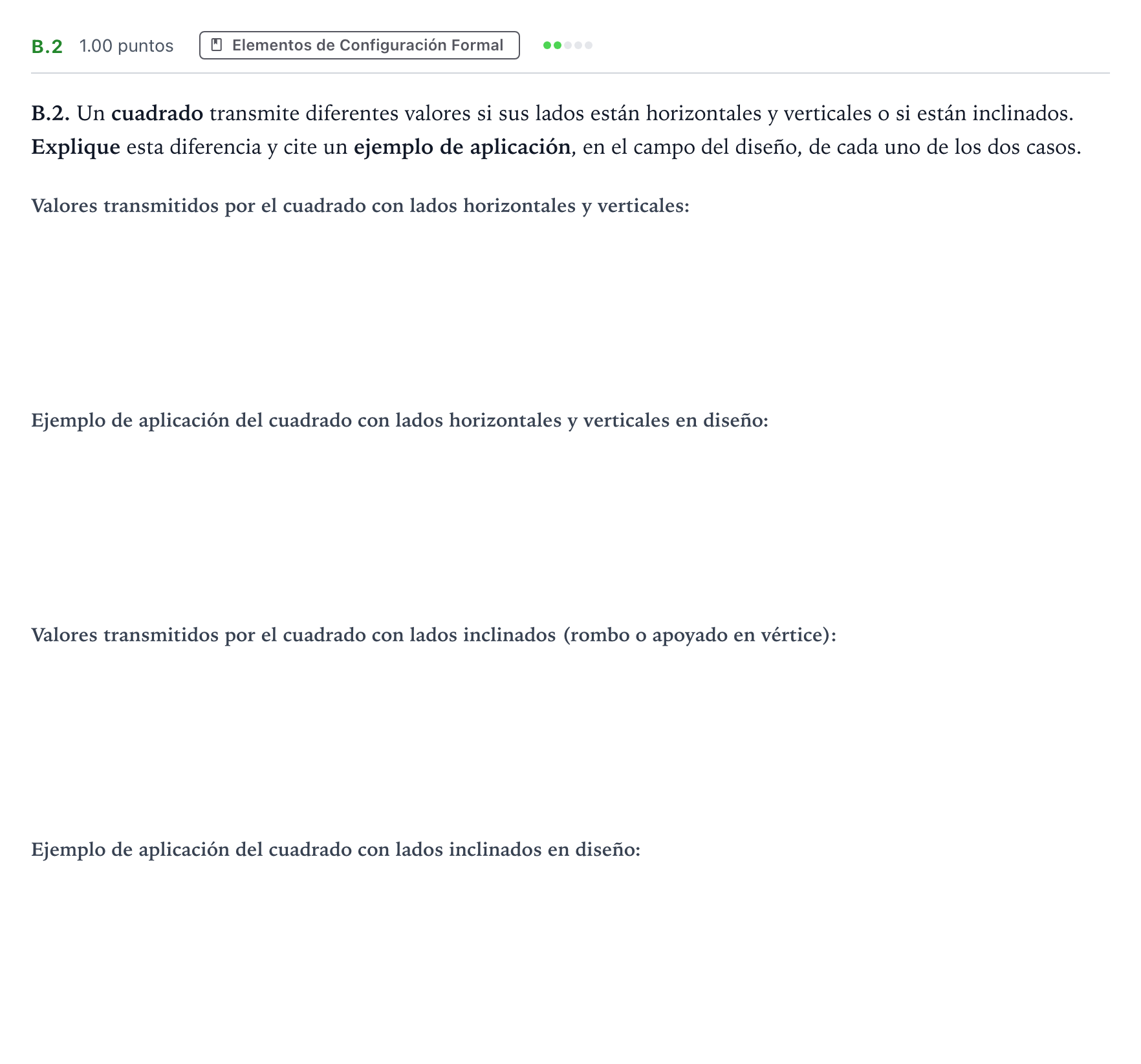 Enunciado: Ejercicio B.2 · Diseño PAU Madrid Modelo 2022