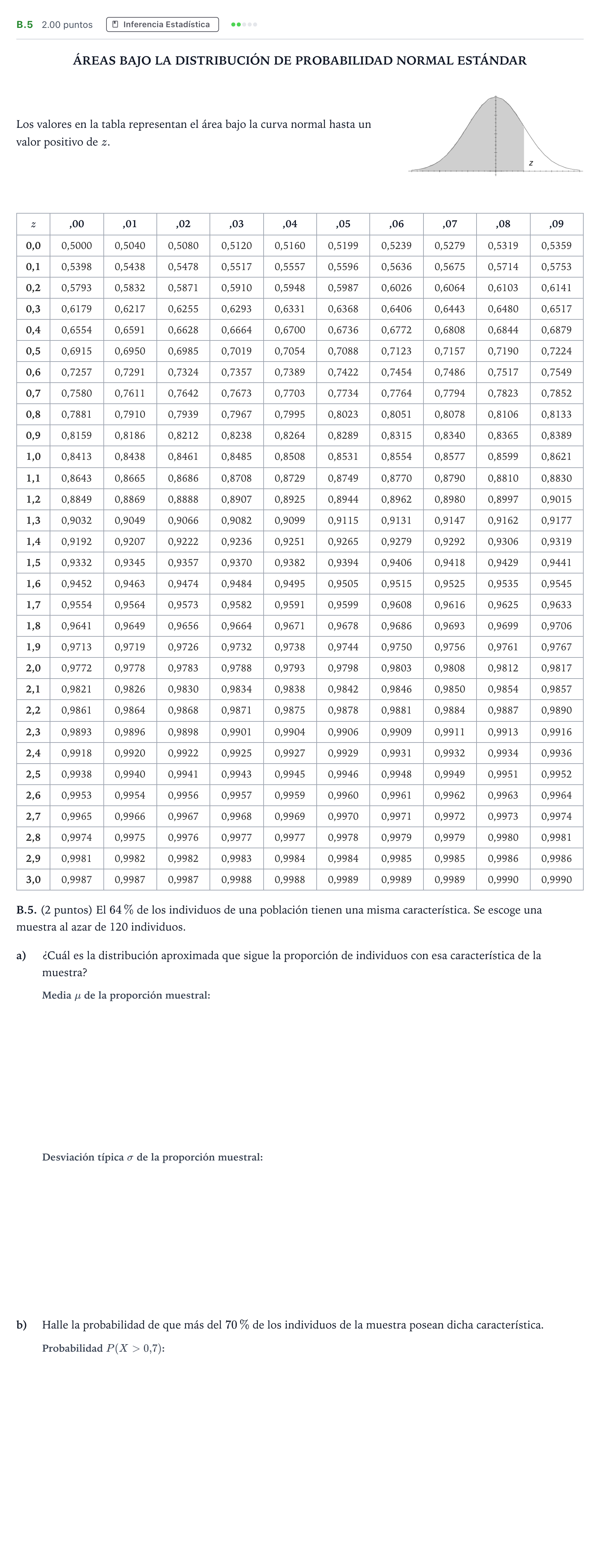 Enunciado: Ejercicio B.5 · Matemáticas aplicadas a las Ciencias Sociales II PAU Madrid Extraordinaria Coincidencias 2022