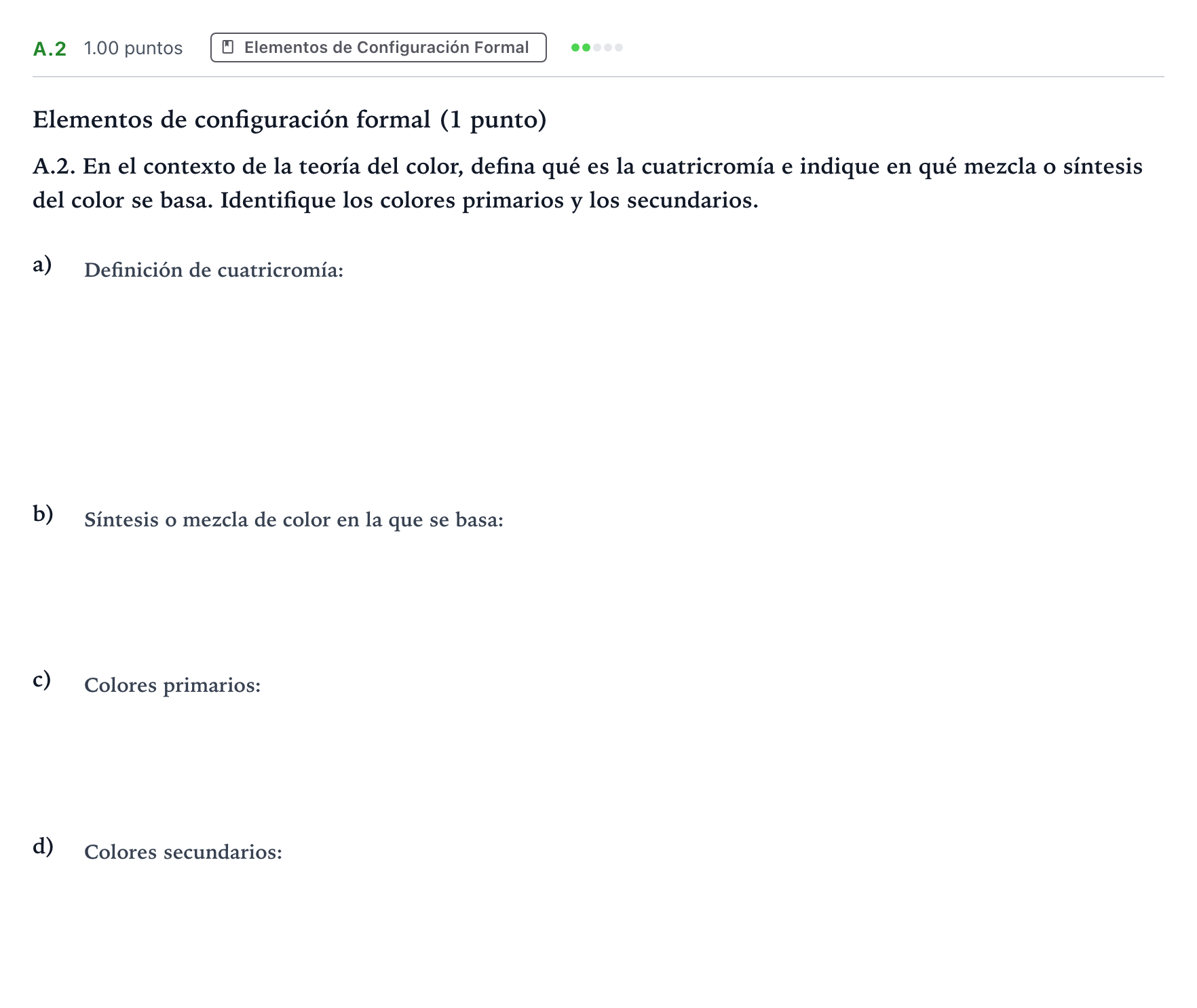 Enunciado: Ejercicio A.2 · Diseño PAU Madrid Extraordinaria 2023