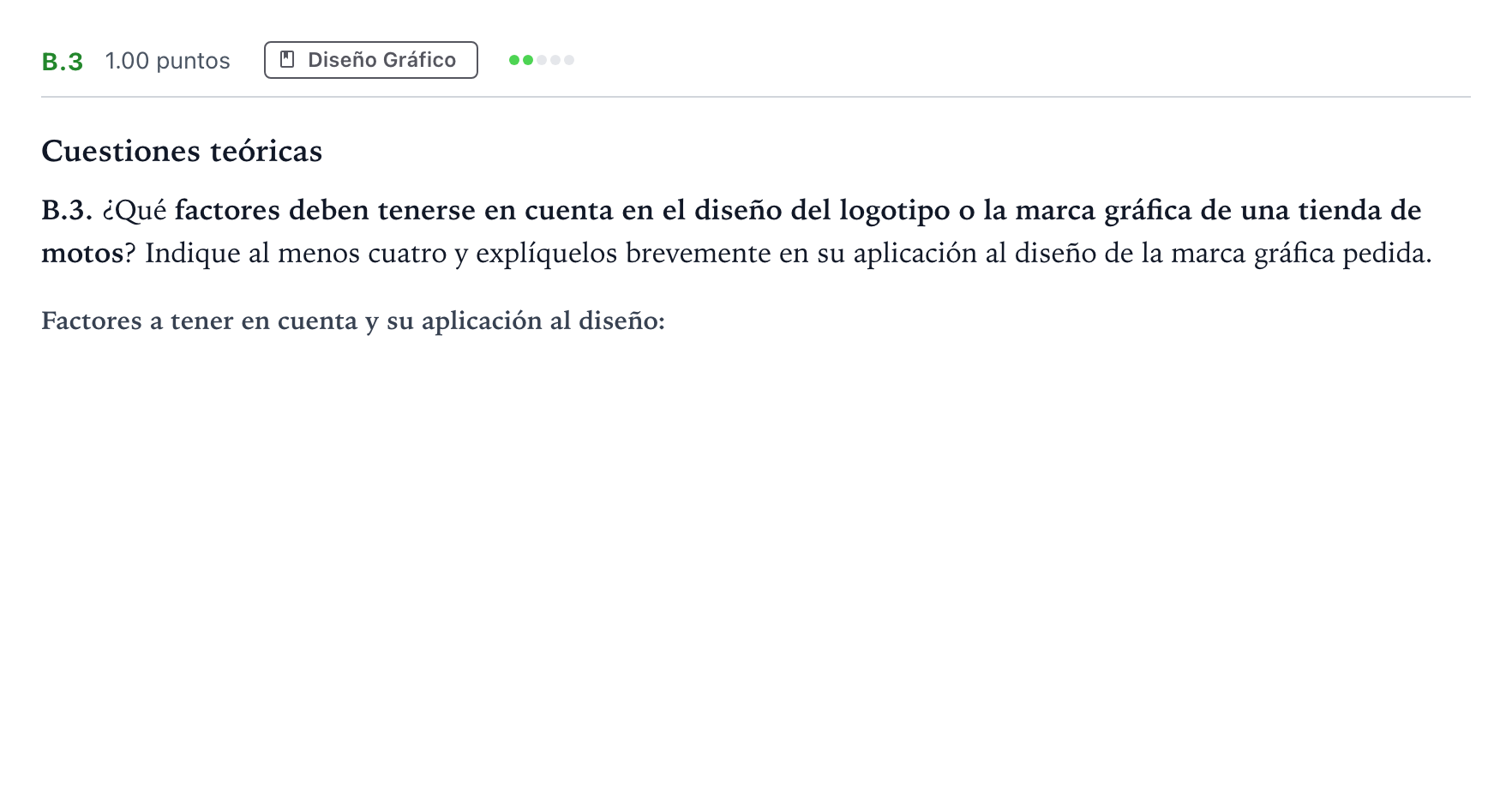 Enunciado: Ejercicio B.3 · Diseño PAU Madrid Extraordinaria 2023