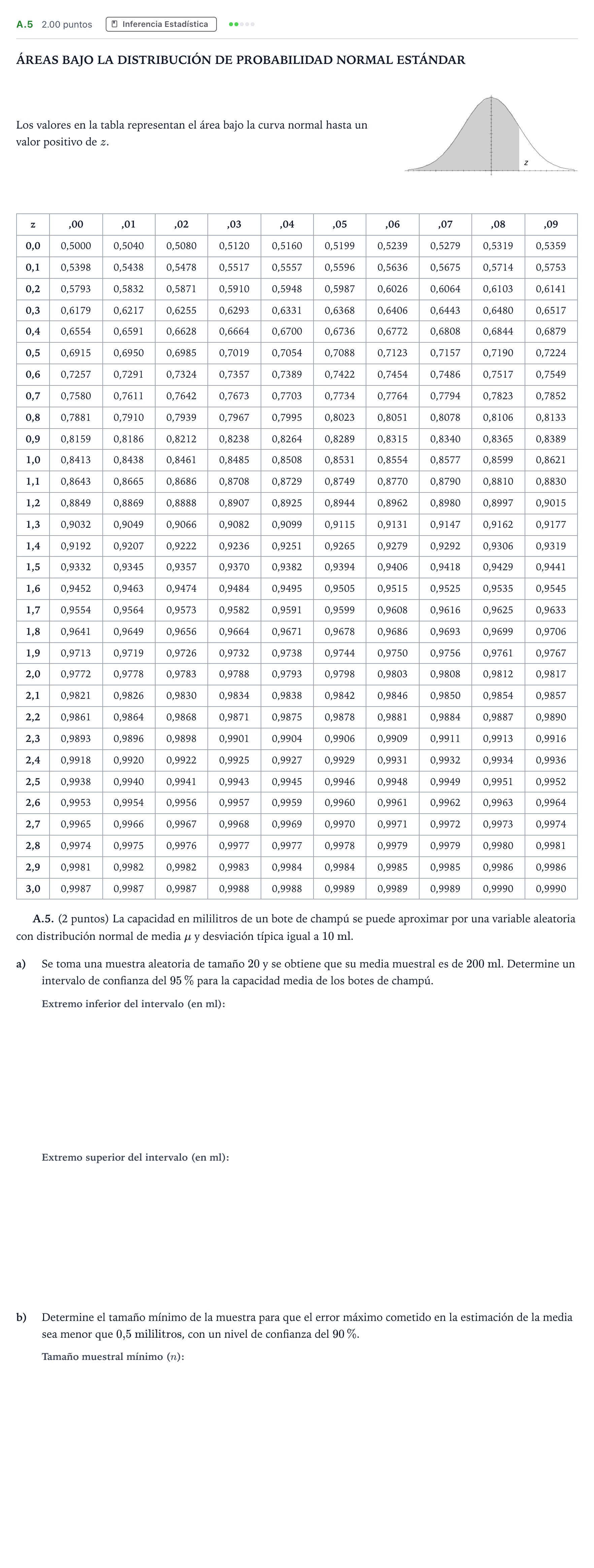 Enunciado: Ejercicio A.5 · Matemáticas aplicadas a las Ciencias Sociales II PAU Madrid Ordinaria 2023
