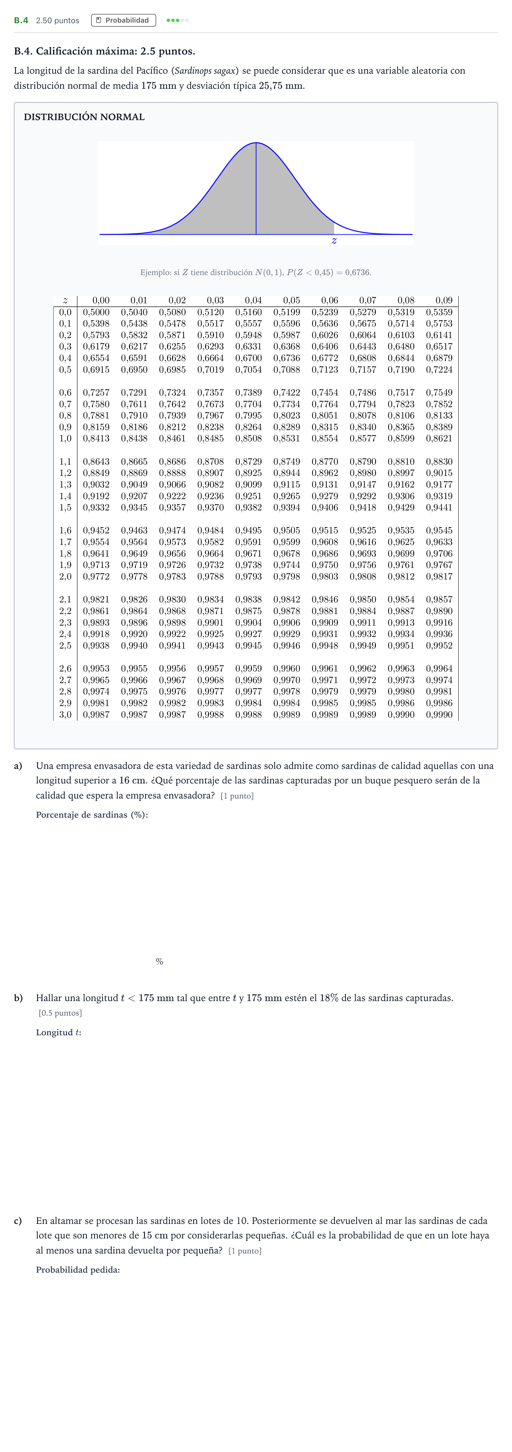 Enunciado: Ejercicio B.4 · Matemáticas II PAU Madrid Ordinaria 2023