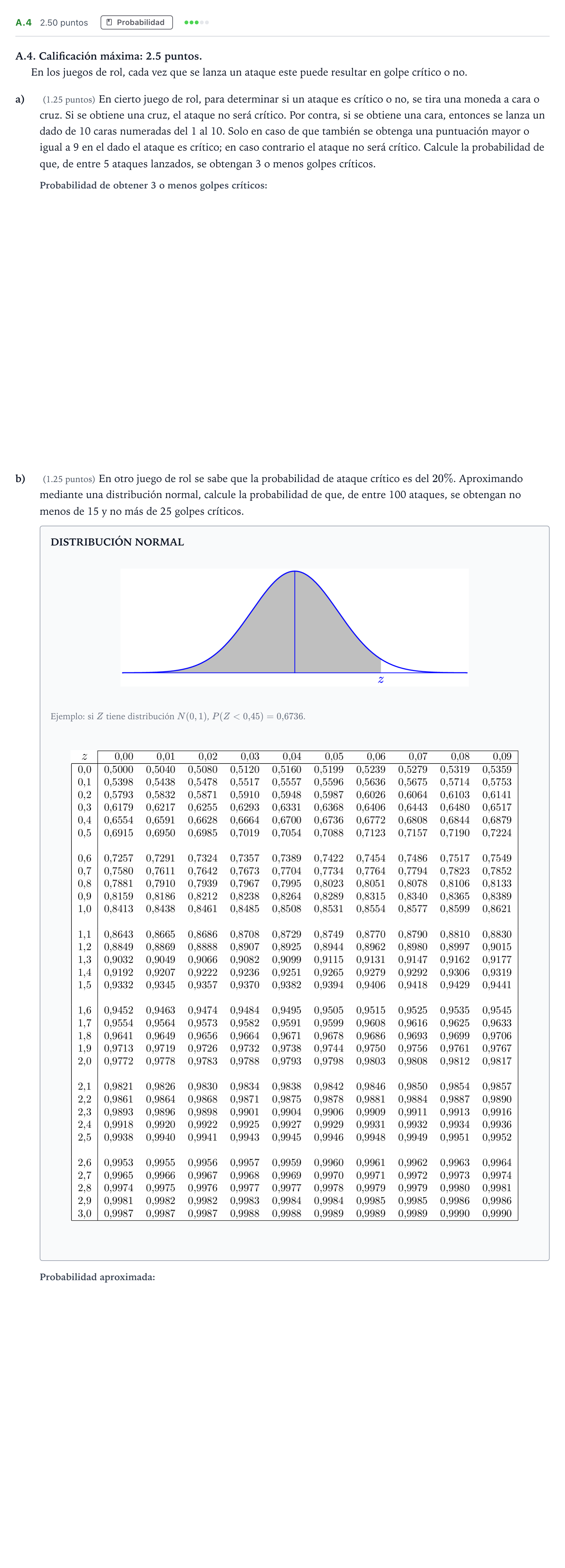 Enunciado: Ejercicio A.4 · Matemáticas II PAU Madrid Ordinaria Coincidencias 2023