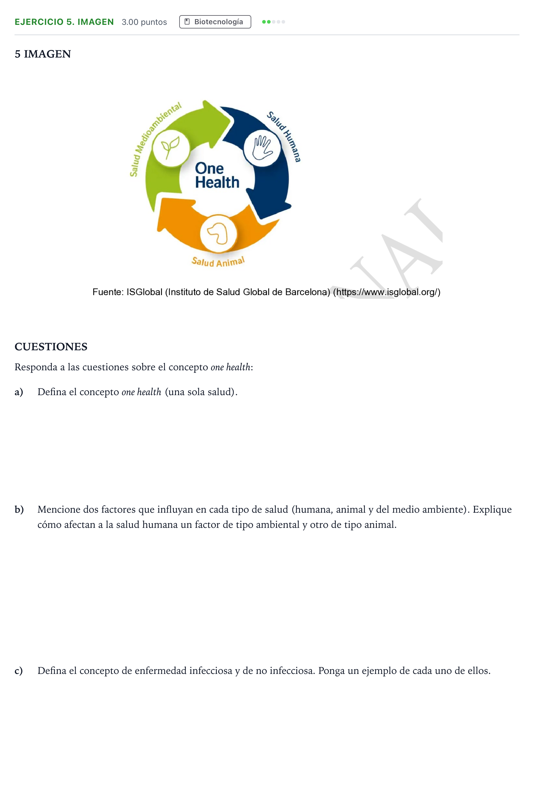 Enunciado: Ejercicio 5. IMAGEN · Ciencias Generales PAU Madrid Modelo 2024