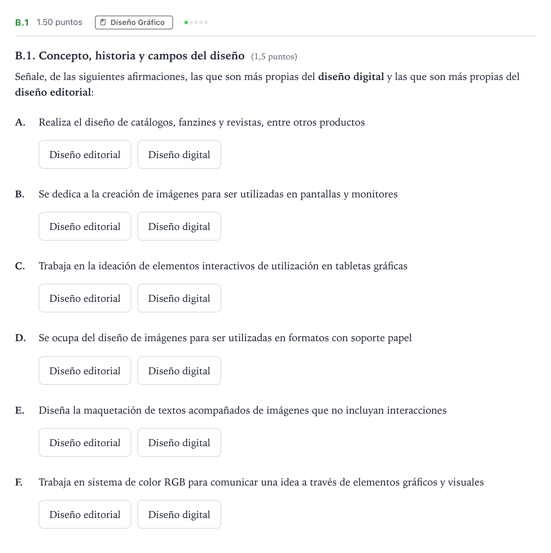 Enunciado: Ejercicio B.1 · Diseño PAU Madrid Extraordinaria 2024