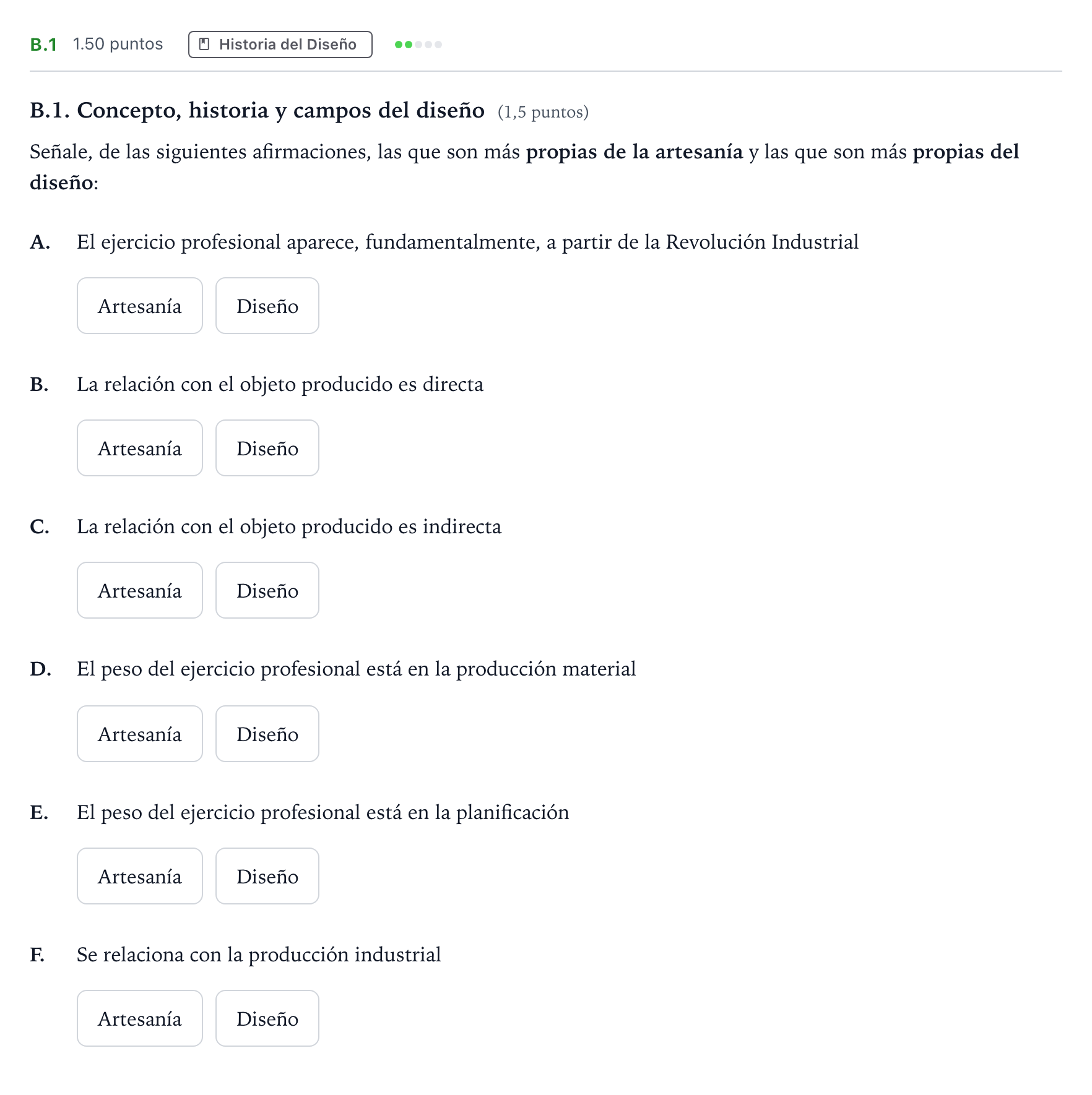Enunciado: Ejercicio B.1 · Diseño PAU Madrid Modelo 2024