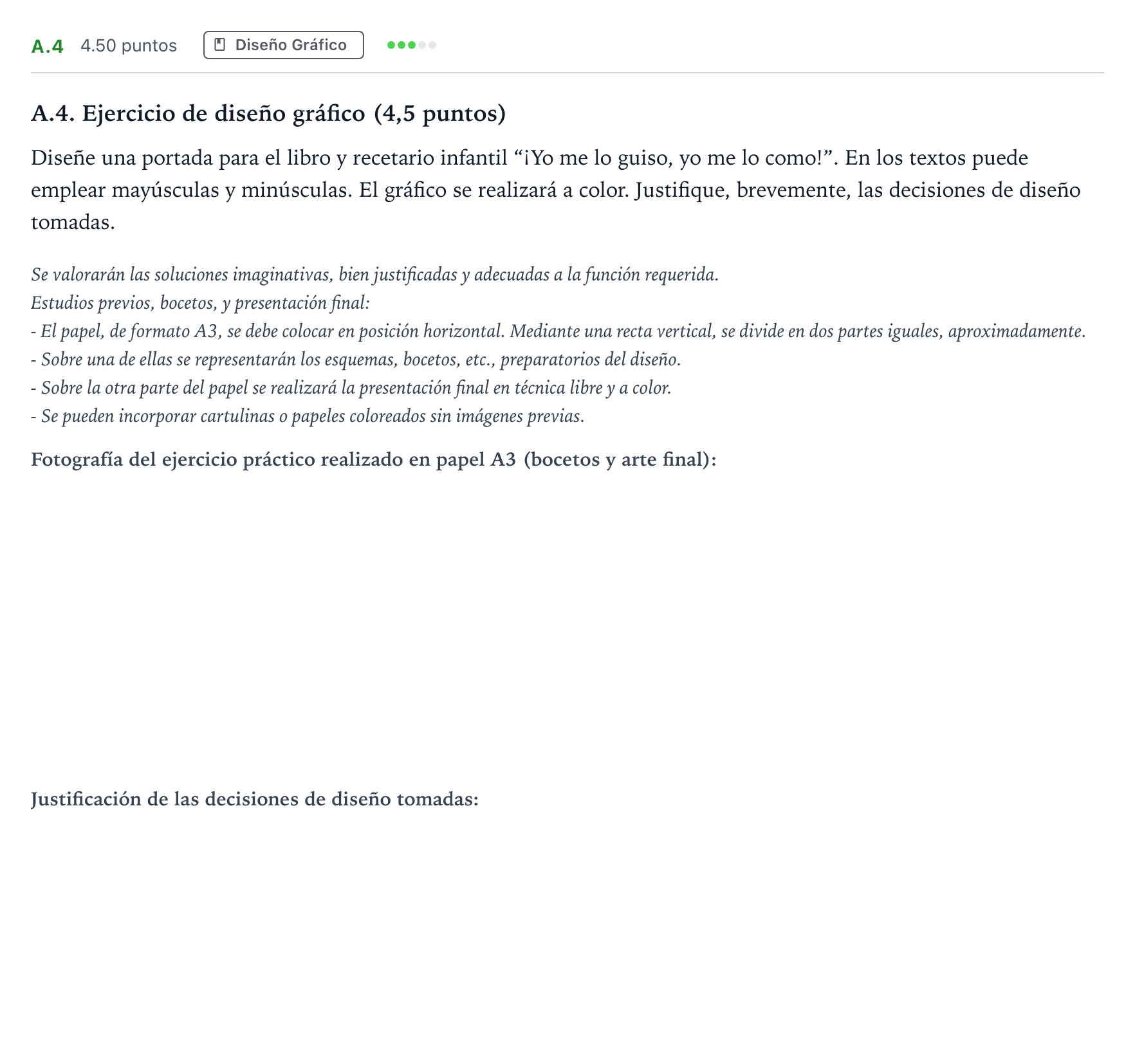 Enunciado: Ejercicio A.4 · Diseño PAU Madrid Ordinaria 2024