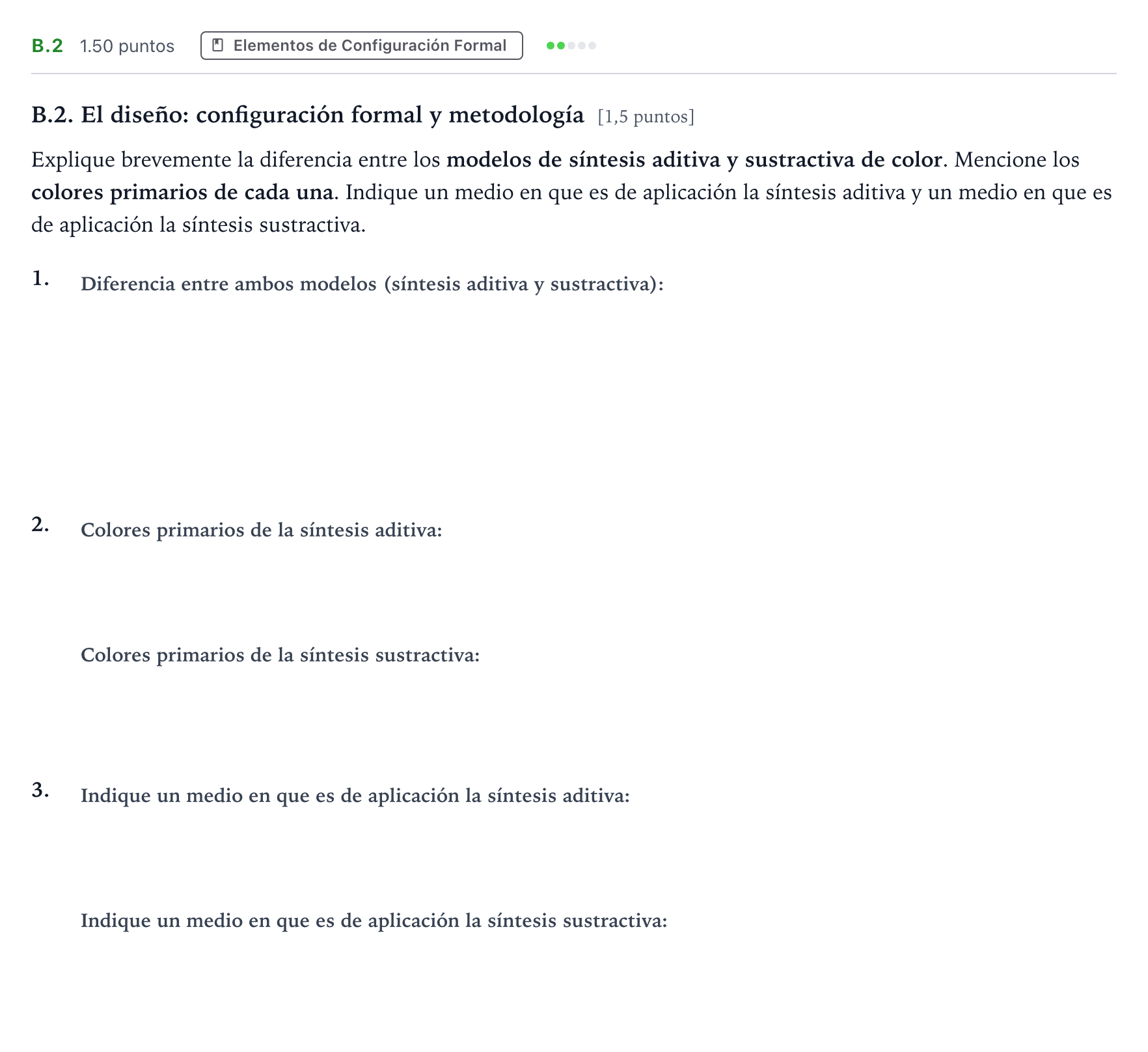 Enunciado: Ejercicio B.2 · Diseño PAU Madrid Ordinaria 2024