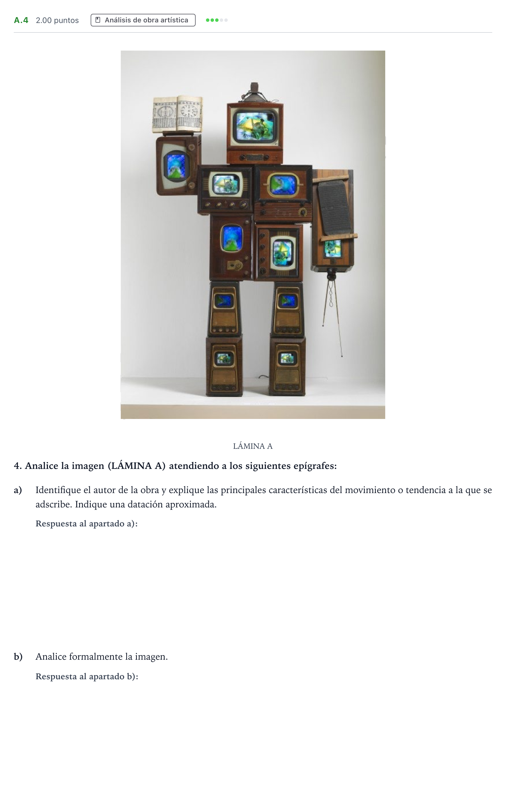 Enunciado: Ejercicio A.4 · Fundamentos Artísticos PAU Madrid Modelo 2024