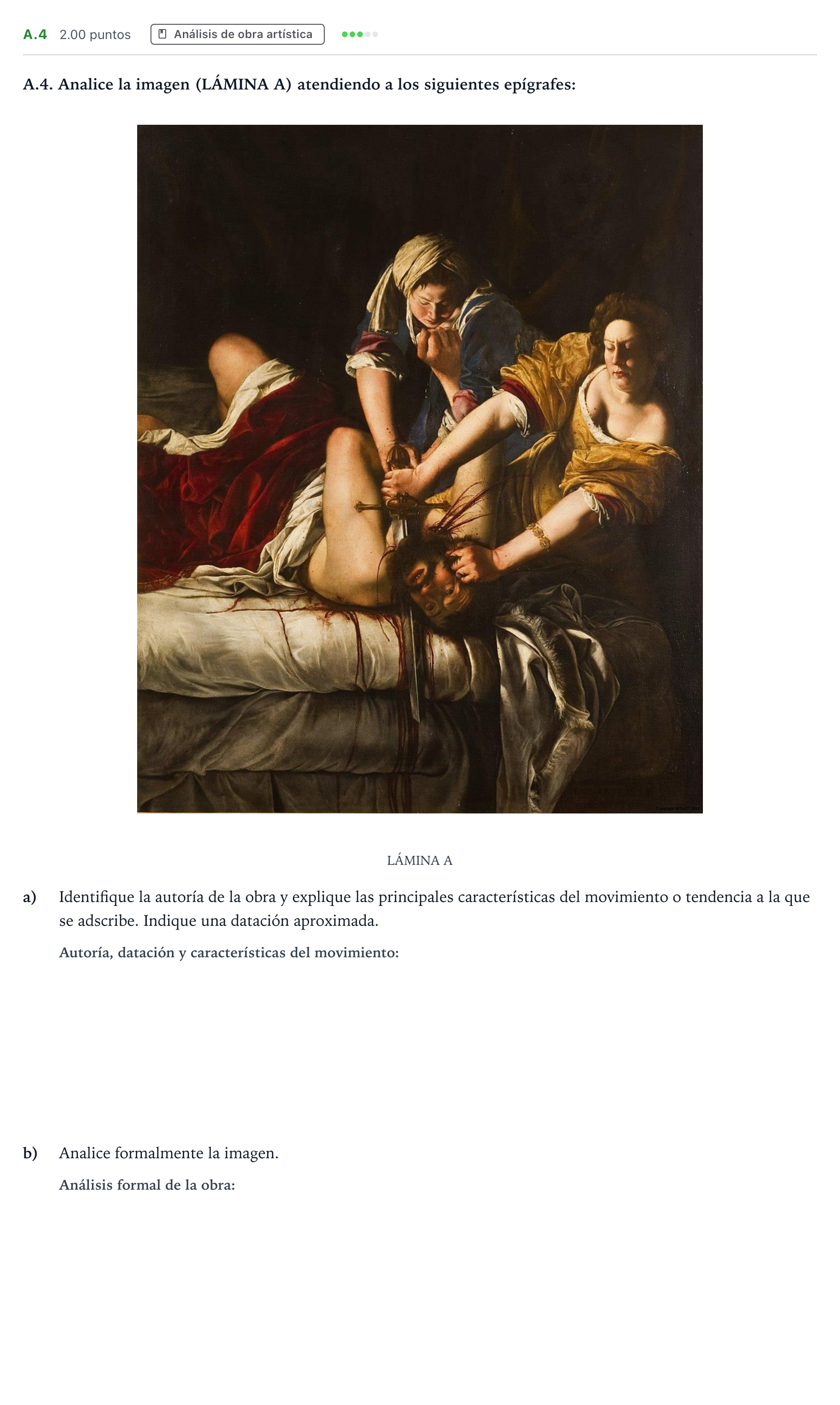 Enunciado: Ejercicio A.4 · Fundamentos Artísticos PAU Madrid Ordinaria 2024