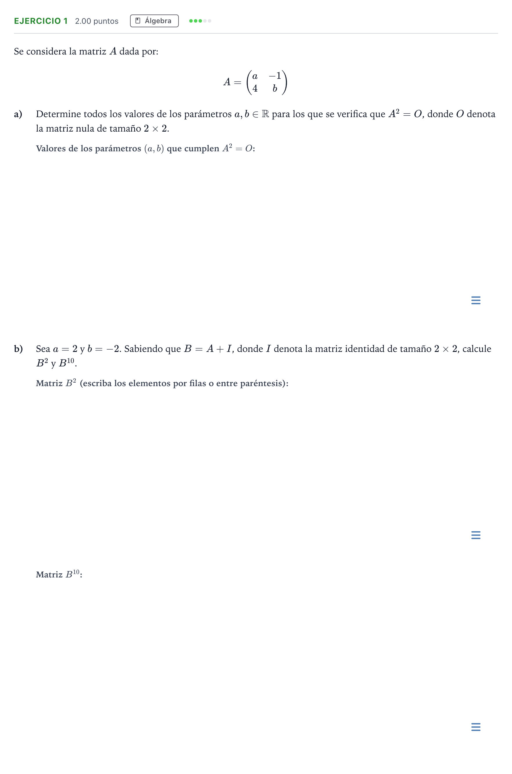 Enunciado: Problema 1 · Matemáticas aplicadas a las Ciencias Sociales II PAU Madrid Extraordinaria Coincidencias 2024