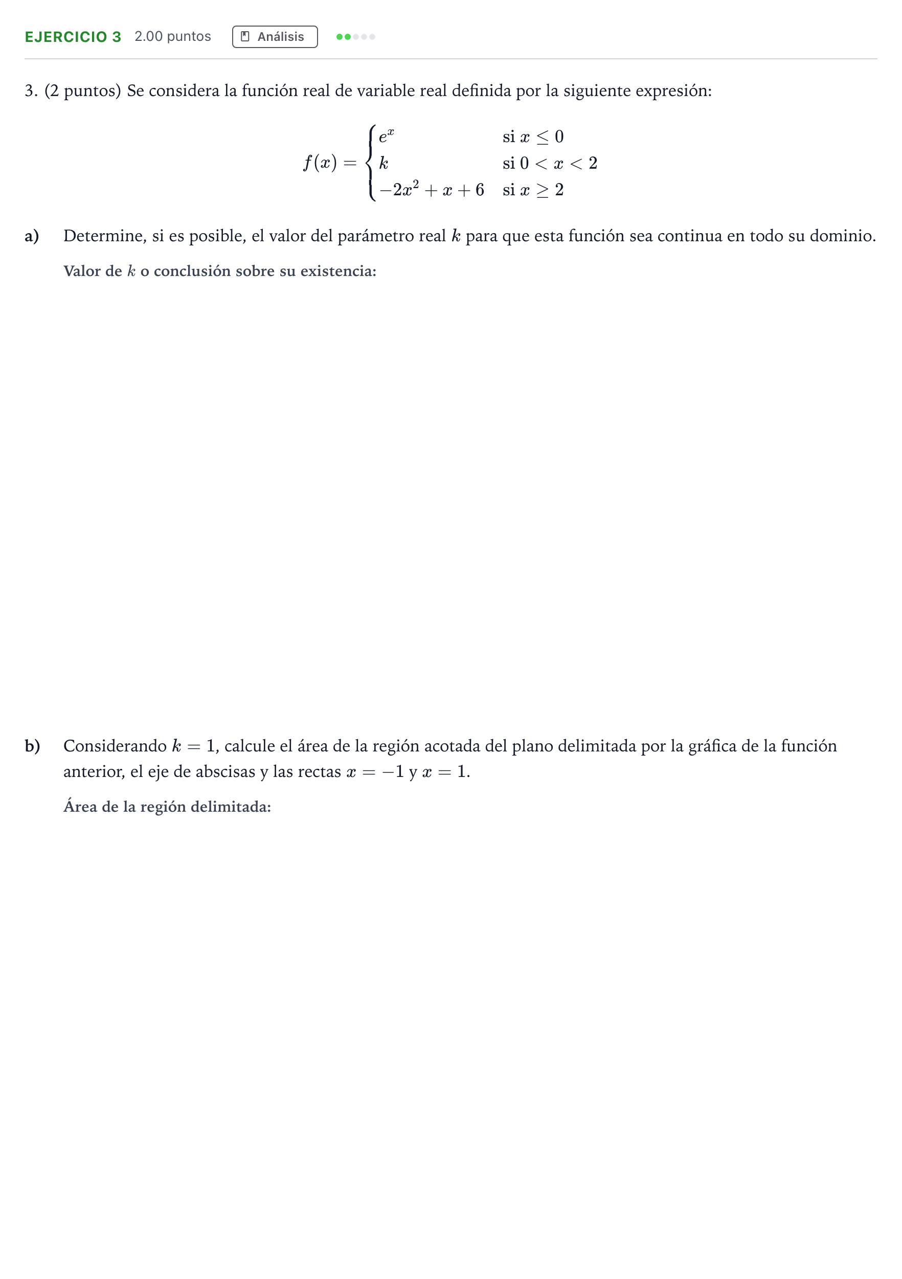 Enunciado: Problema 3 · Matemáticas aplicadas a las Ciencias Sociales II PAU Madrid Extraordinaria Coincidencias 2024