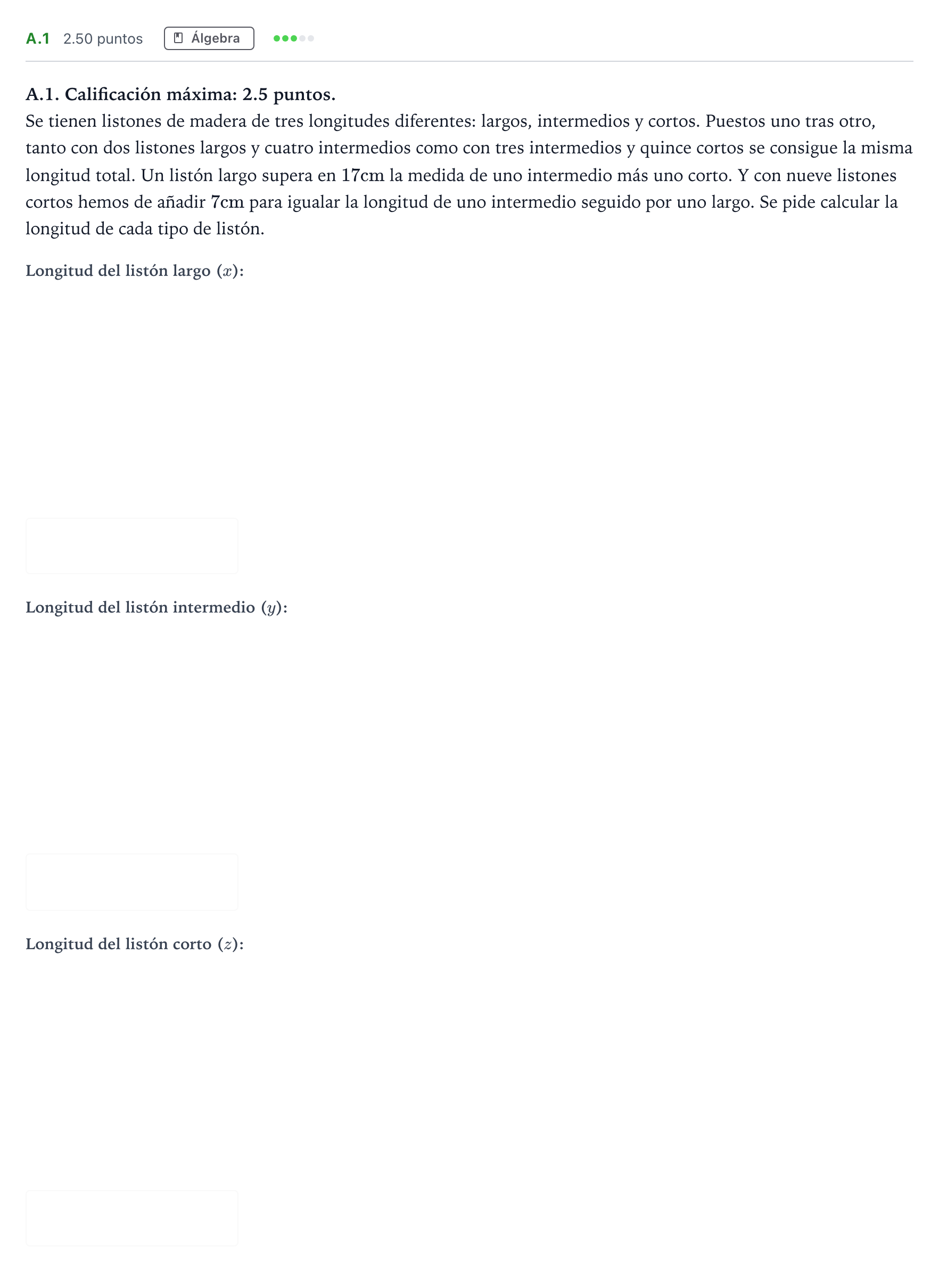 Enunciado: Ejercicio A.1 · Matemáticas II PAU Madrid Ordinaria 2024