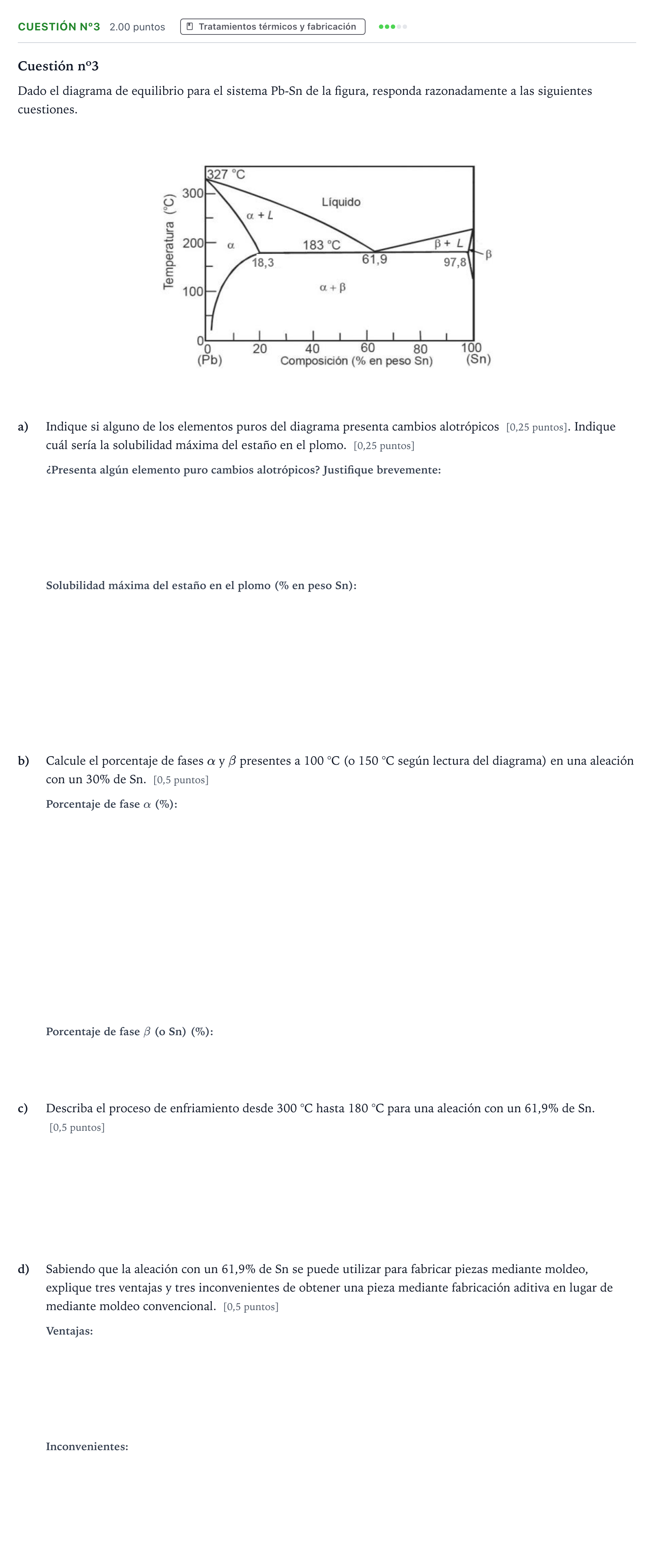Enunciado: Cuestión nº3 · Tecnología e Ingeniería II PAU Madrid Modelo 2024