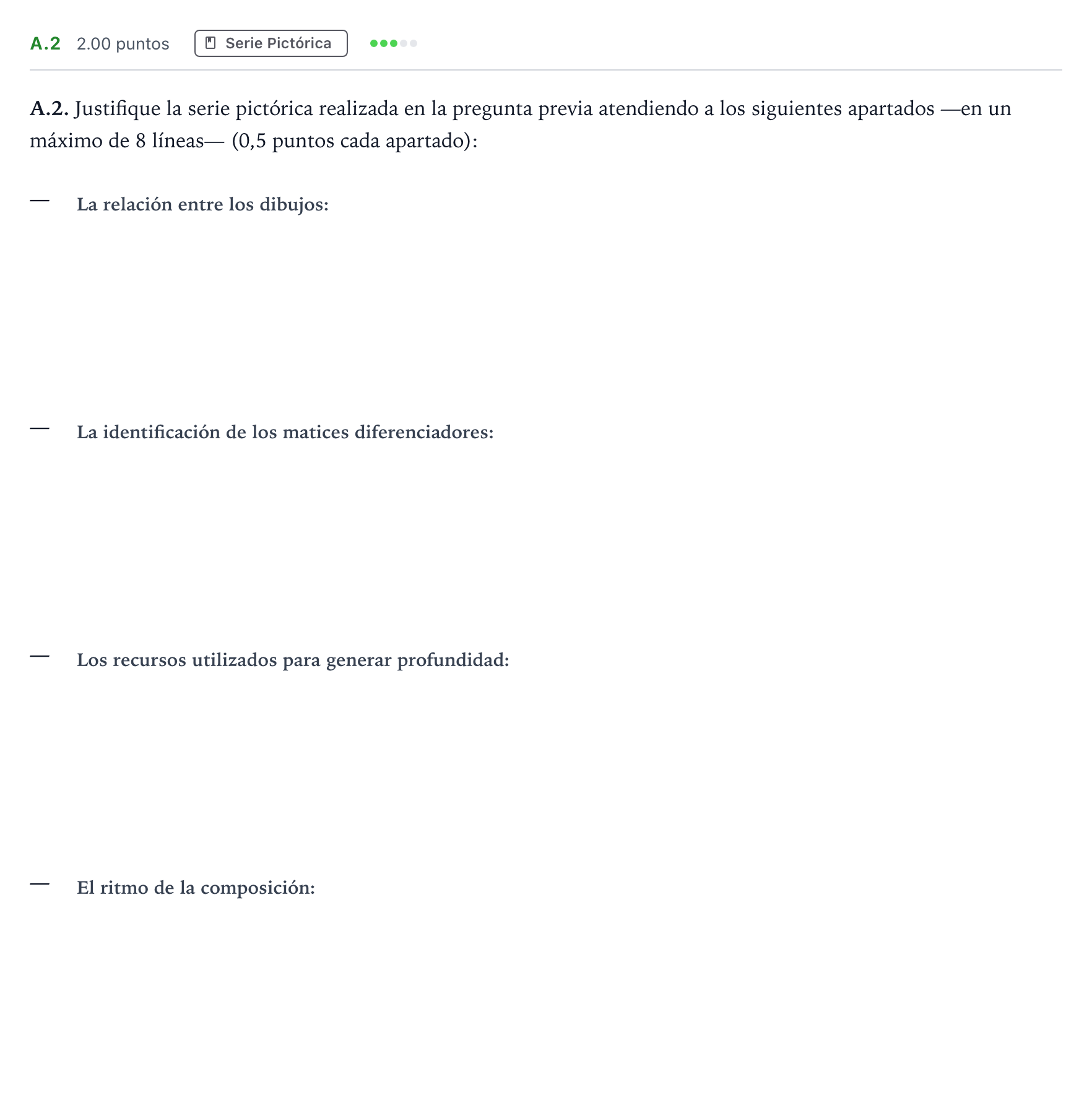 Enunciado: Ejercicio A.2 · Técnicas de Expresión Gráfico-Plástica PAU Madrid Modelo 2024