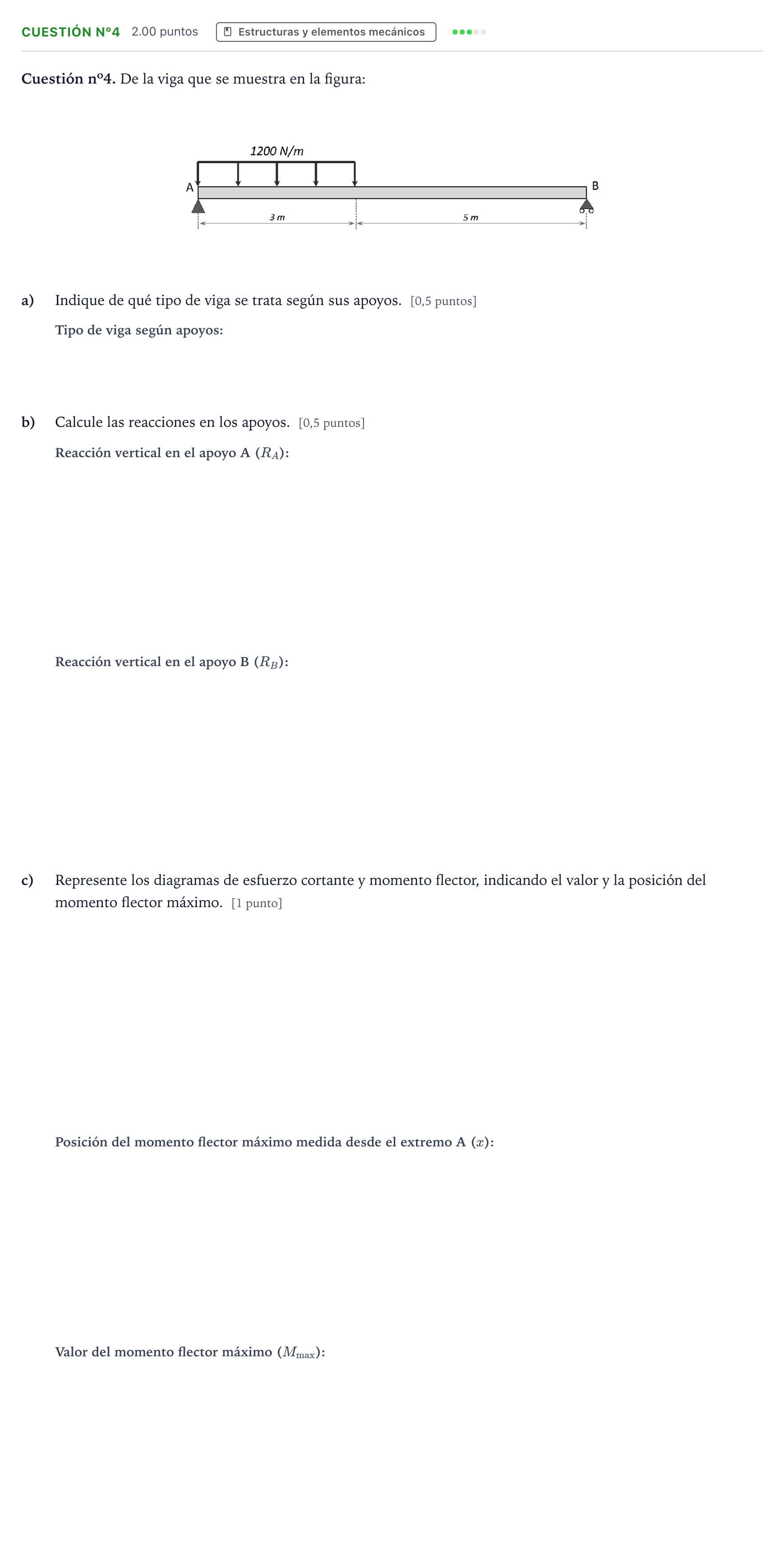Enunciado: Cuestión nº4 · Tecnología e Ingeniería II PAU Madrid Ordinaria Coincidencias 2024