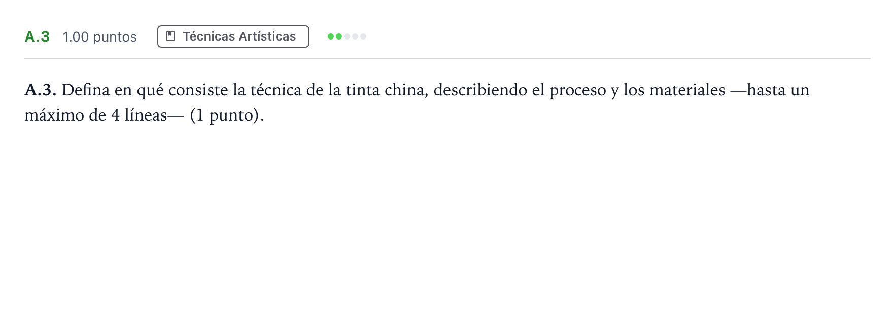 Enunciado: Ejercicio A.3 · Técnicas de Expresión Gráfico-Plástica PAU Madrid Ordinaria 2024