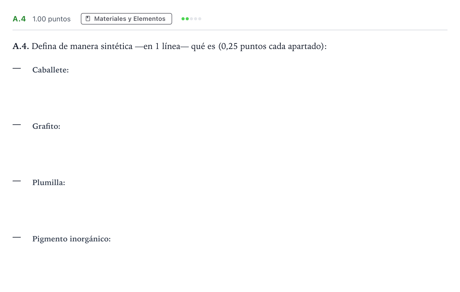 Enunciado: Ejercicio A.4 · Técnicas de Expresión Gráfico-Plástica PAU Madrid Ordinaria 2024