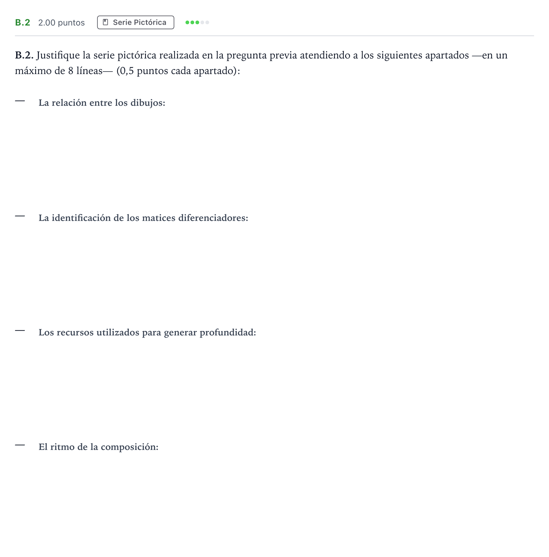 Enunciado: Ejercicio B.2 · Técnicas de Expresión Gráfico-Plástica PAU Madrid Ordinaria 2024