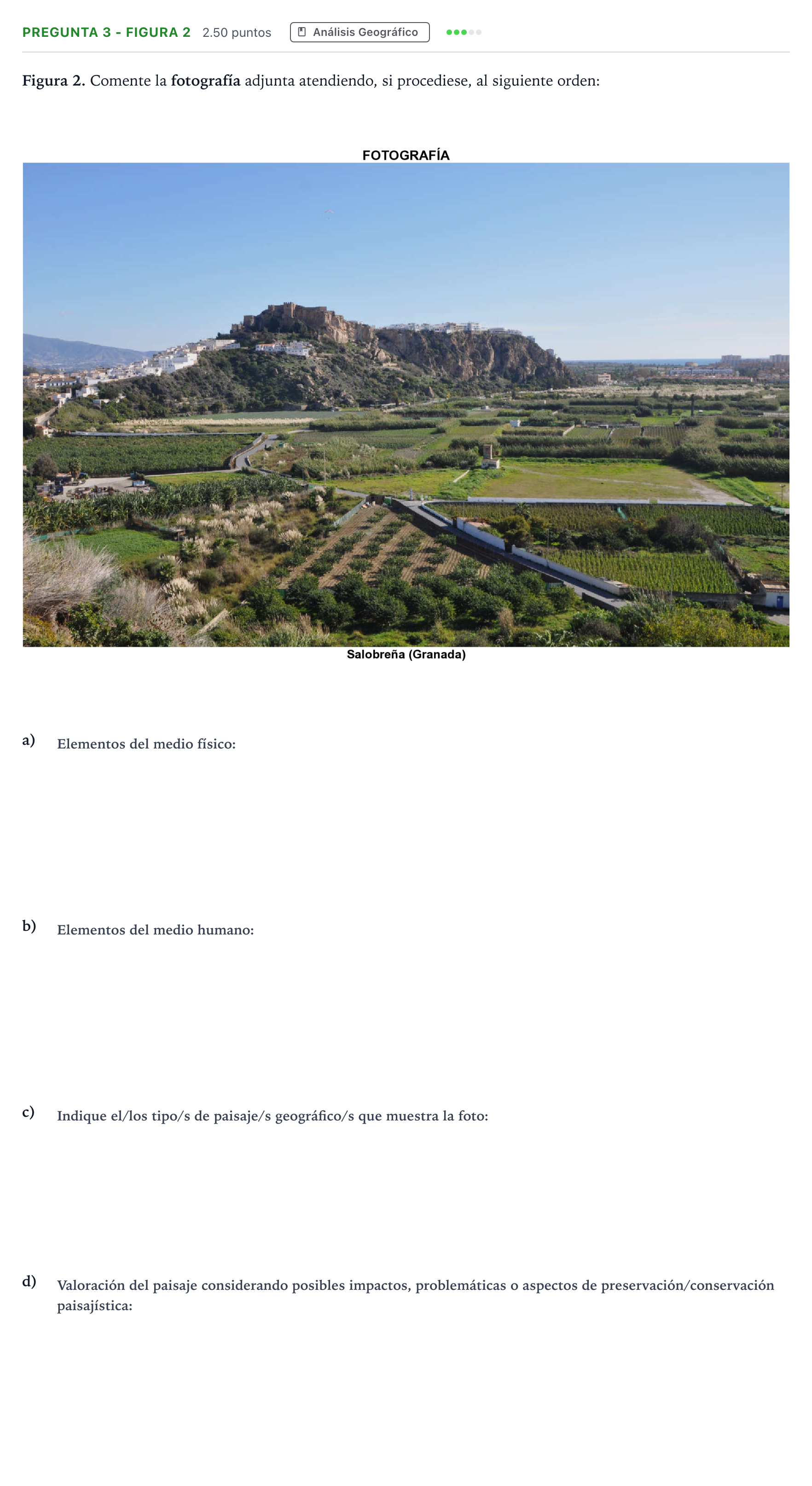 Enunciado: Pregunta 3 - Figura 2 · Geografía PAU Madrid Extraordinaria 2025