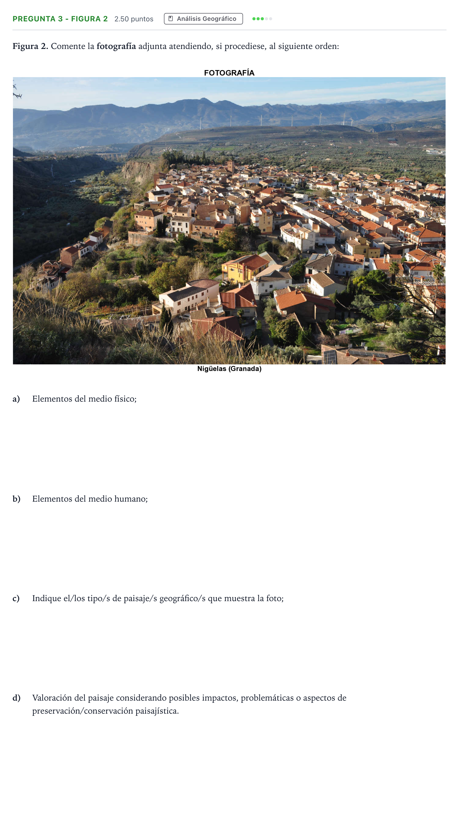 Enunciado: Pregunta 3 - Figura 2 · Geografía PAU Madrid Ordinaria 2025