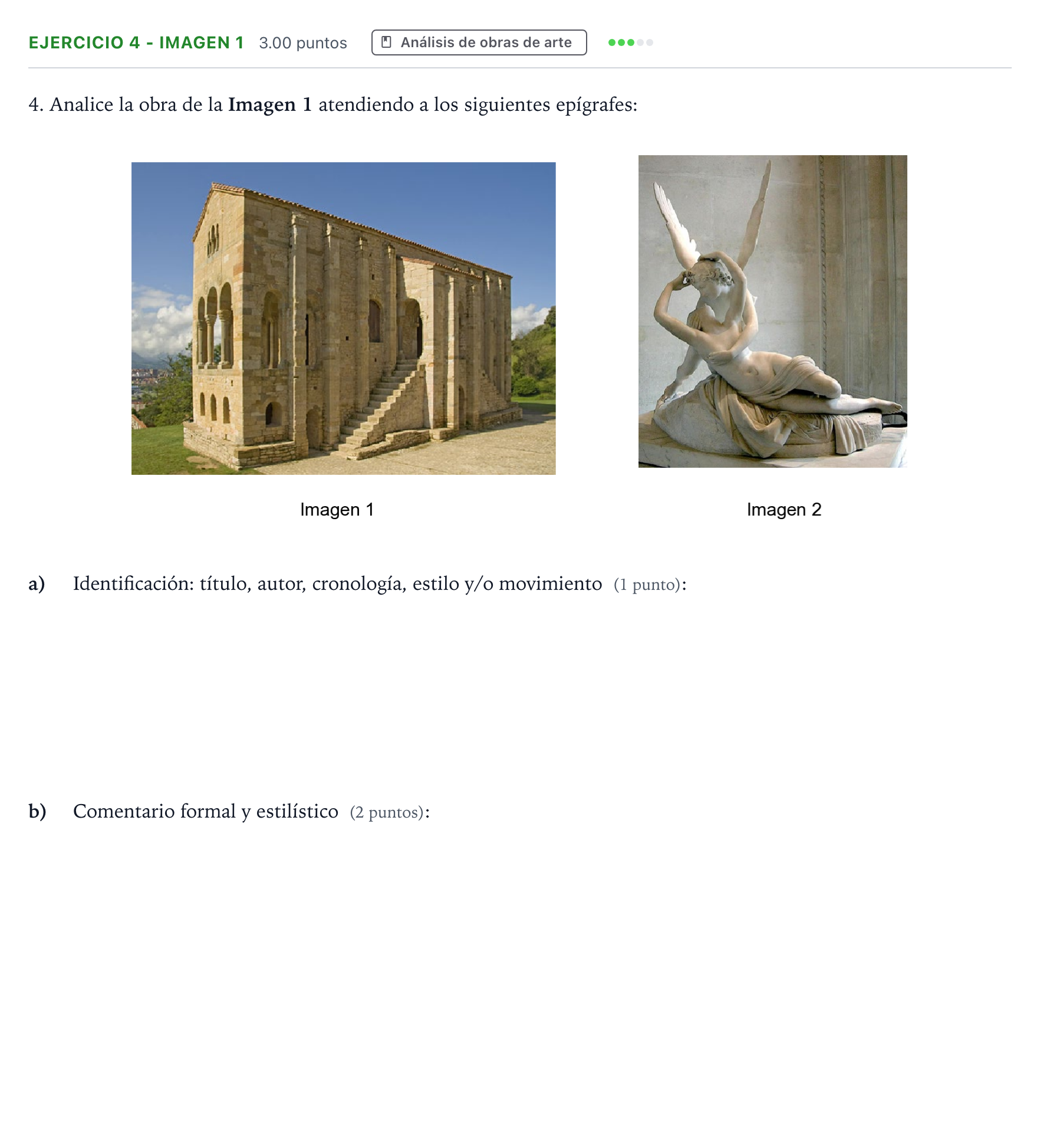 Enunciado: Ejercicio 4 - Imagen 1 · Historia del Arte PAU Madrid Modelo 2025