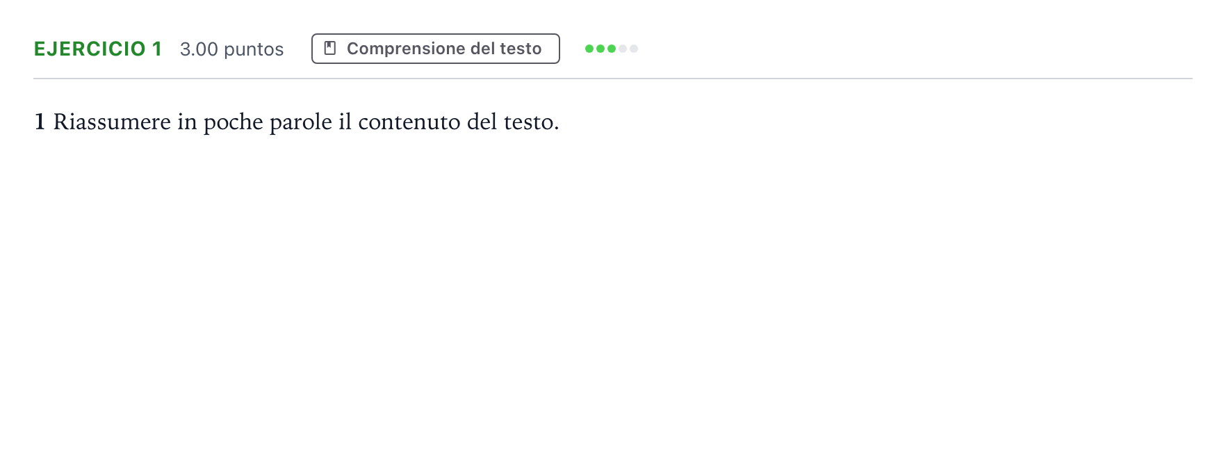 Enunciado: Problema 1 · Italiano PAU Madrid Modelo 2025