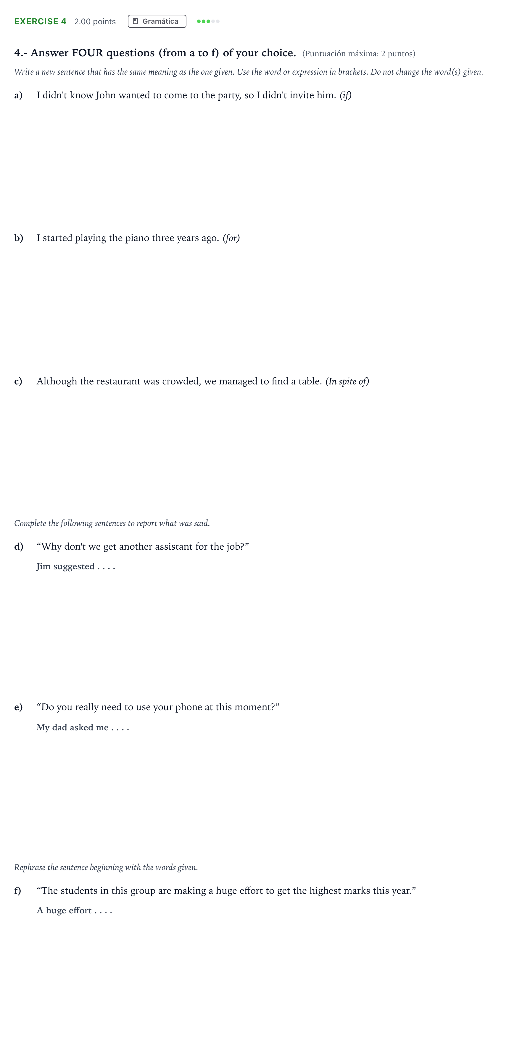 Enunciado: Problema 4 · Inglés PAU Madrid Ordinaria 12:00 2025